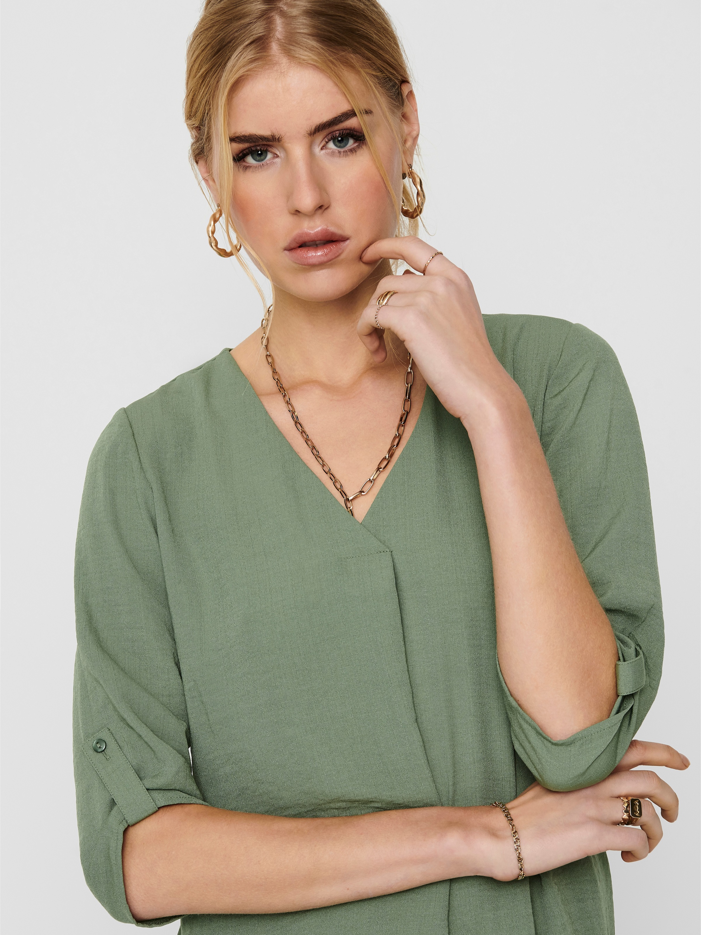 Thumbnail - JDY Shirtbluse "JDYDIVYA LIFE 3/4 TOP WVN NOOS"