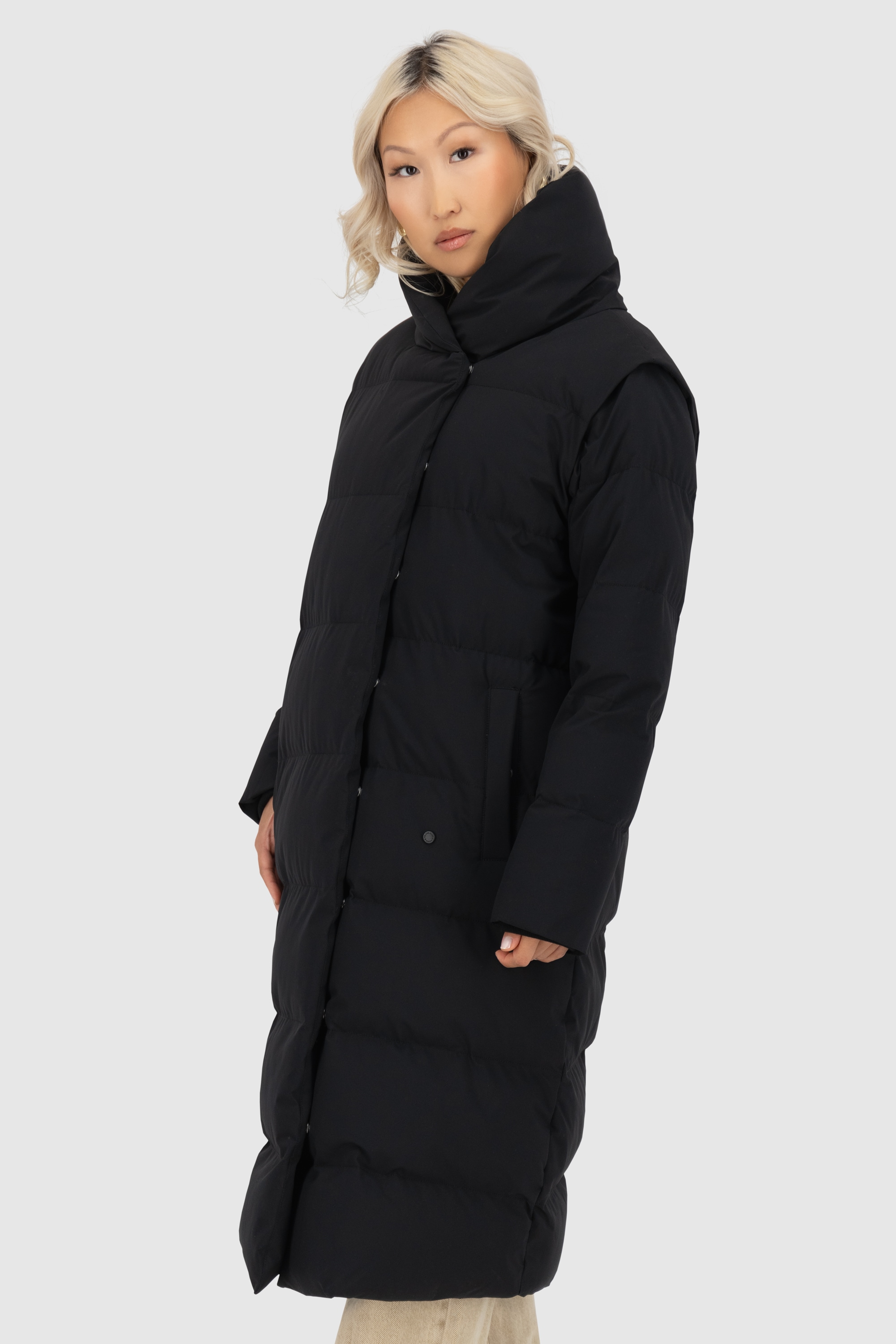 Alife & Kickin Steppjacke »Damen FleurAK A Steppjacke, Winterjacke, gefütterte Jacke« Damenmantel und Steppweste in Einem in schmaler Passform