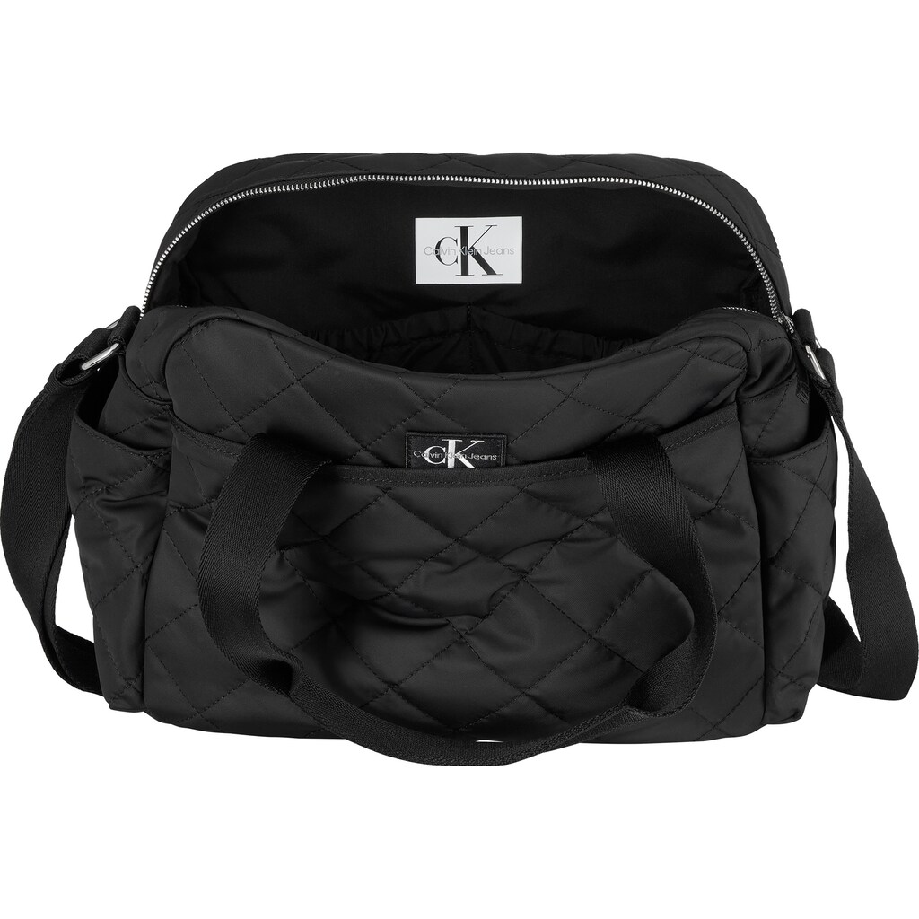 Calvin Klein Jeans Wickeltasche »CK BABY DIAPER BAG«, in Steppoptik mit Markenlogo