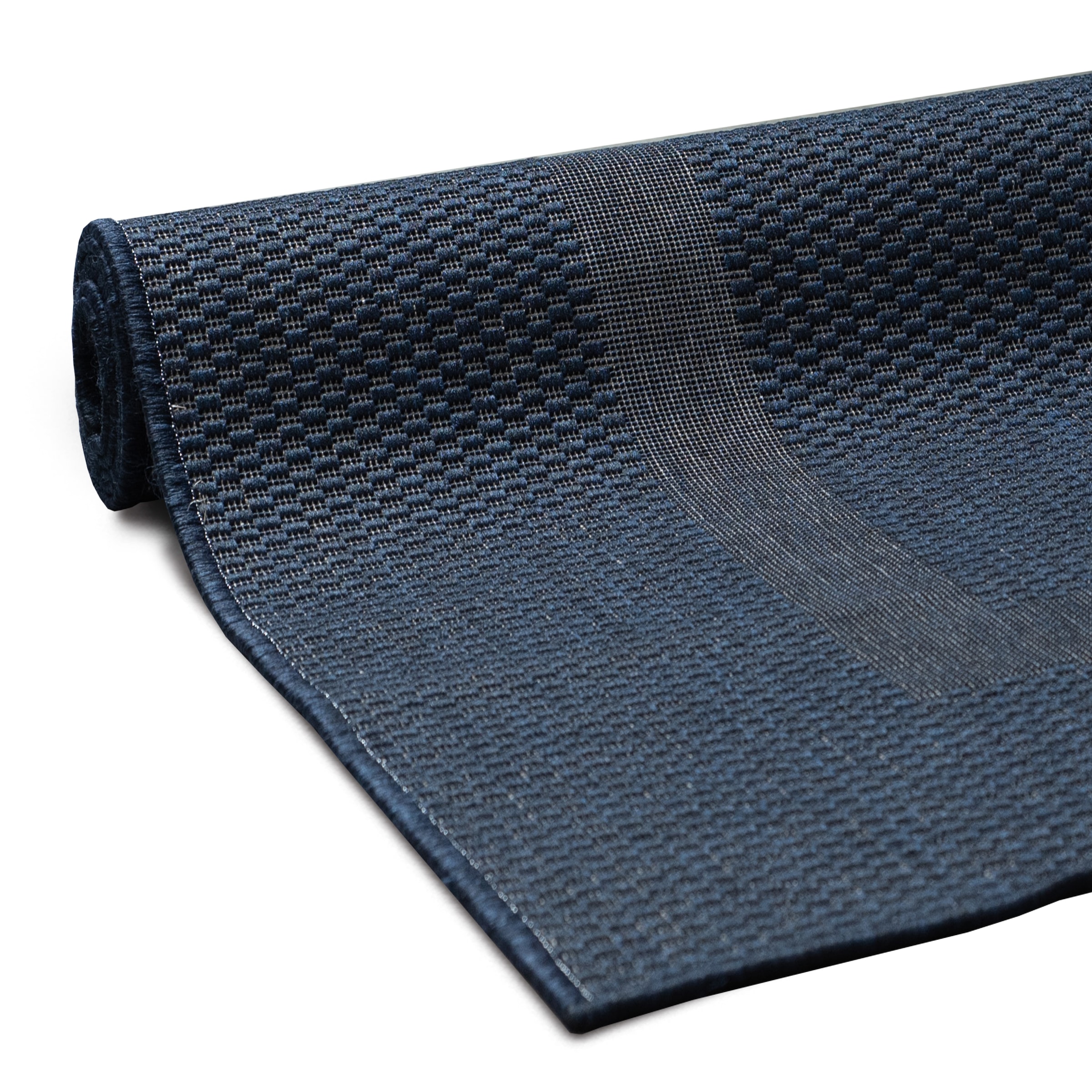my home Teppich »Venedig Bordüre auch als Läufer erhältlich«, rechteckig, 3 mm Höhe, In- und Outdoor geeignet, Sisal-Optik, Wetterfest & UV-beständig