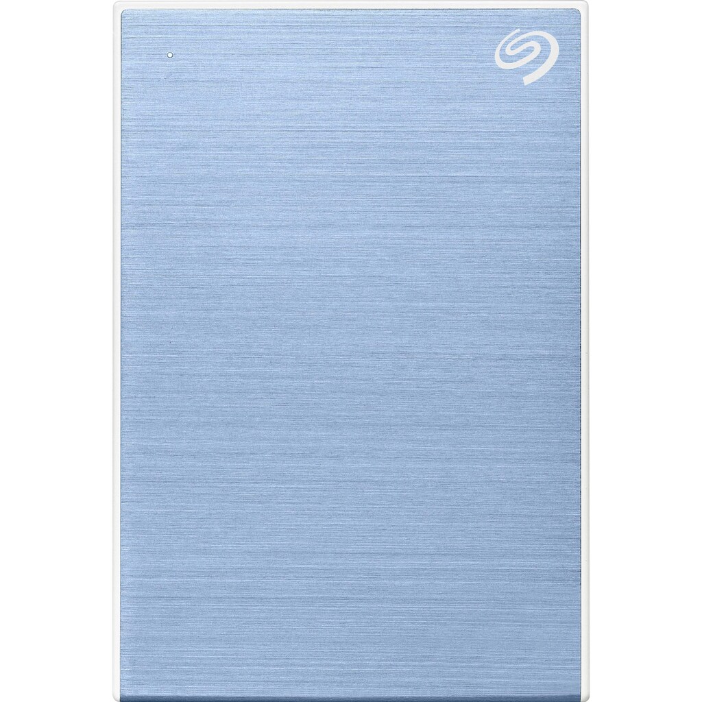 Seagate externe HDD-Festplatte »One Touch Portable Drive 4TB - Light Blue«, 2,5 Zoll, Inklusive 2 Jahre Rescue Data Recovery Services