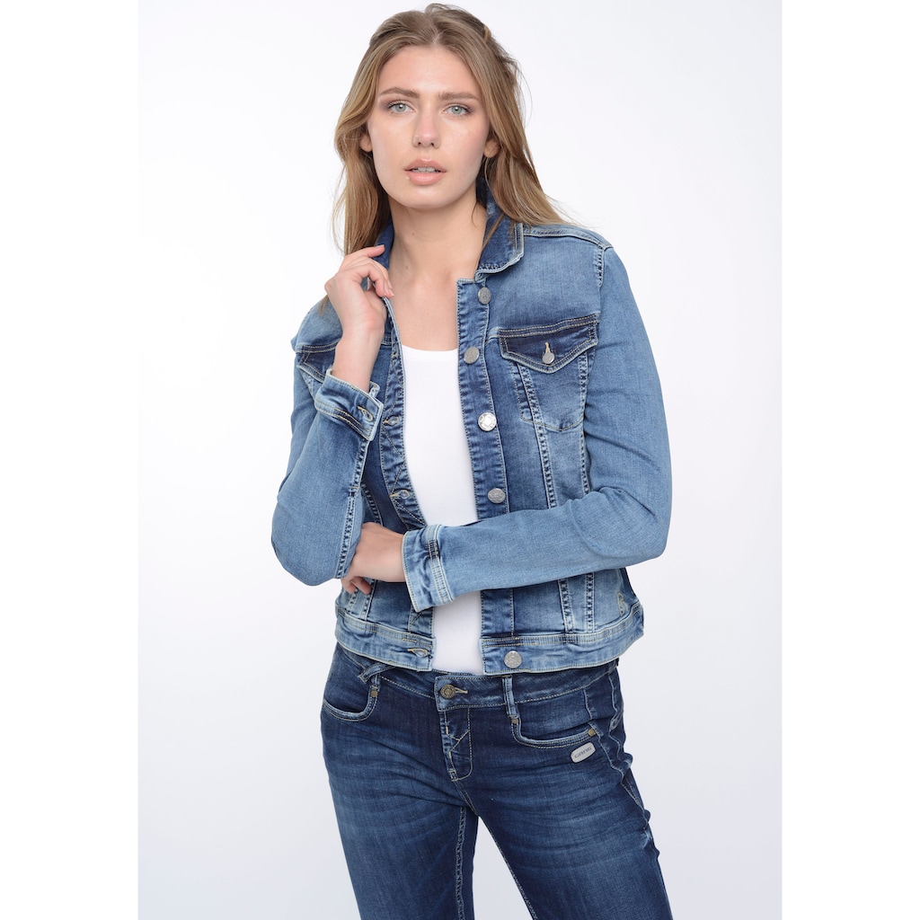 GANG Jeansjacke »94MIRA«, mit den typischen Trucker Details