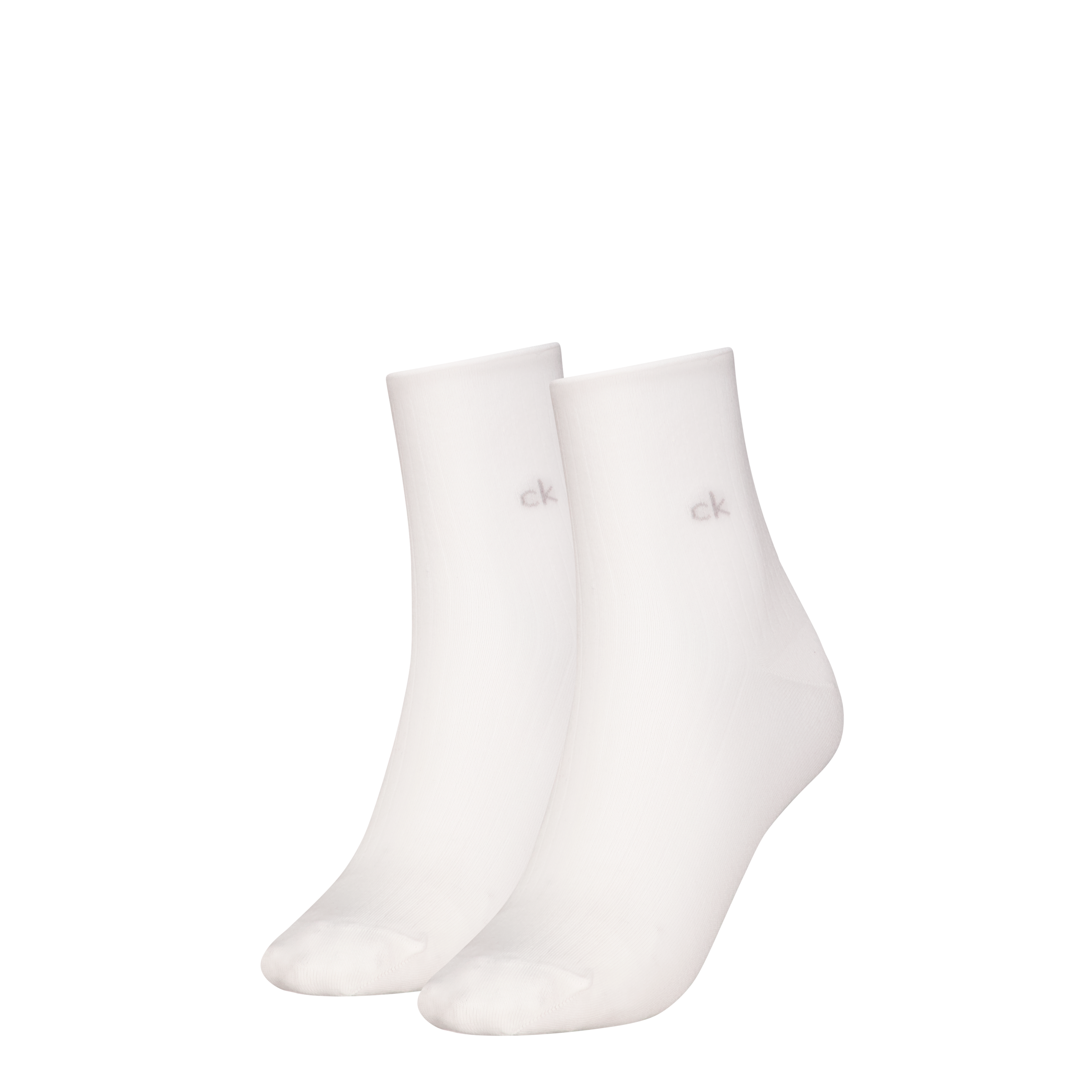 Calvin Klein Jeans Socken »CK WOMEN SHORT SOCK 2P ROLL TOP«, (2 Paar)