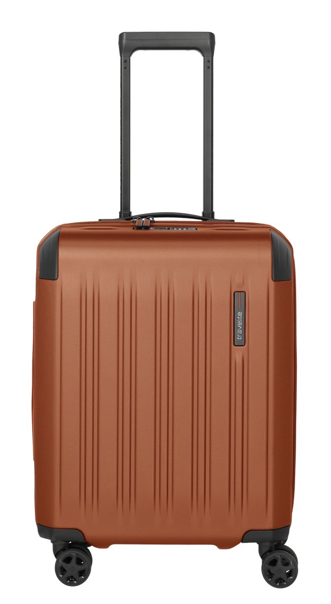 travelite Trolleyset »DYNAMIIC S+/M/L, verschiedene Farben«, (Set, 3 tlg., S+/M/L), Hartschalen-Koffer ABS Volumenerweiterung
