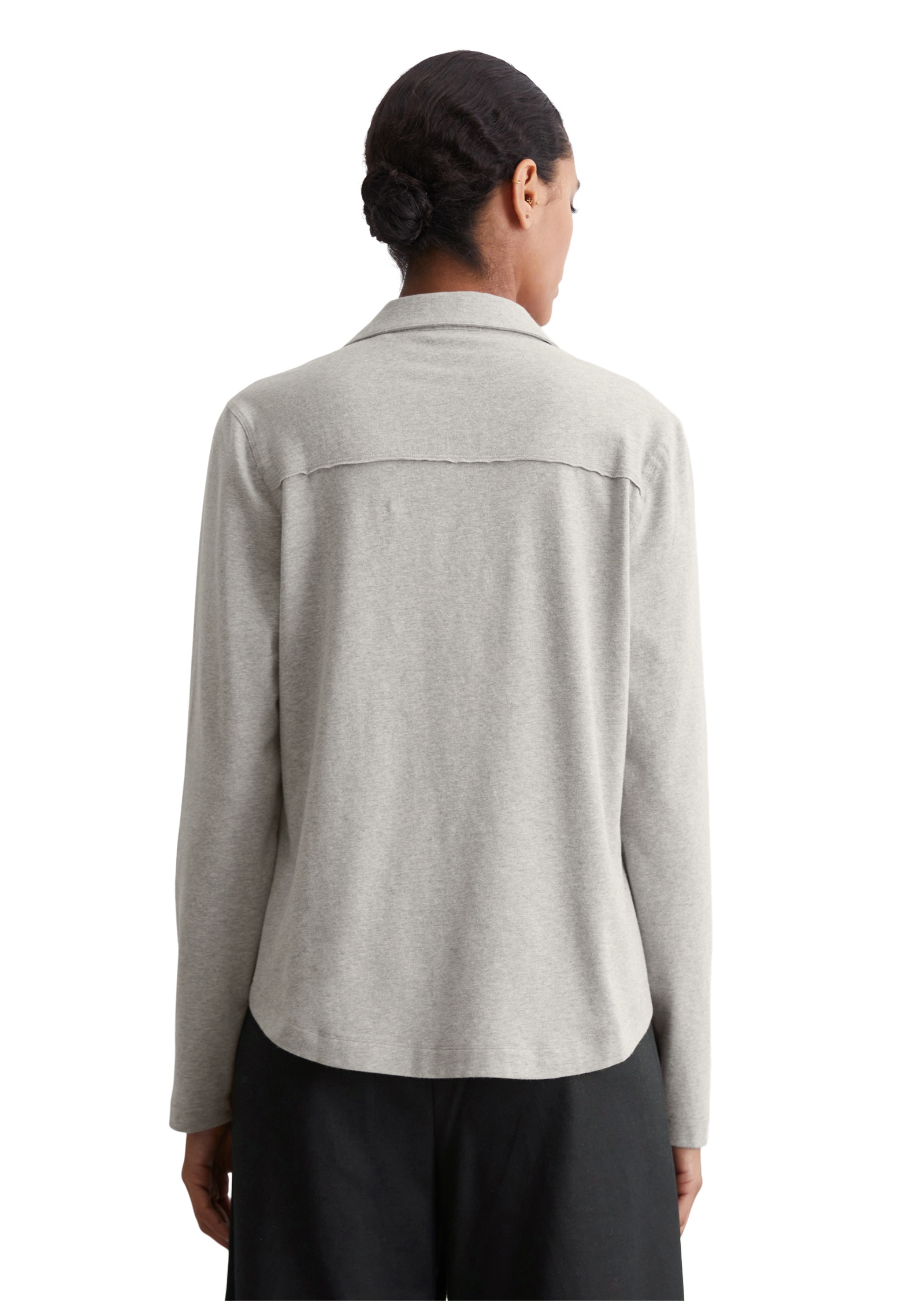 Marc O'Polo Blusenshirt »aus Organic-Cotton-Stretch«