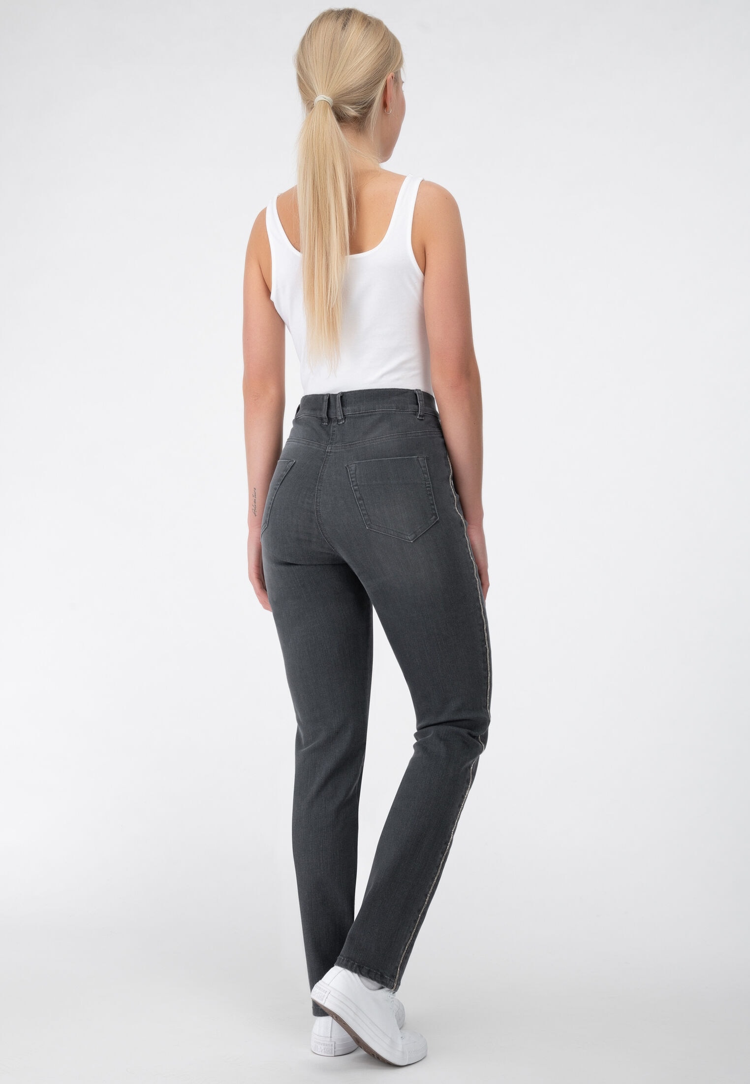 Recover Pants 5-Pocket-Jeans »Hose«, Mit Kettendetails