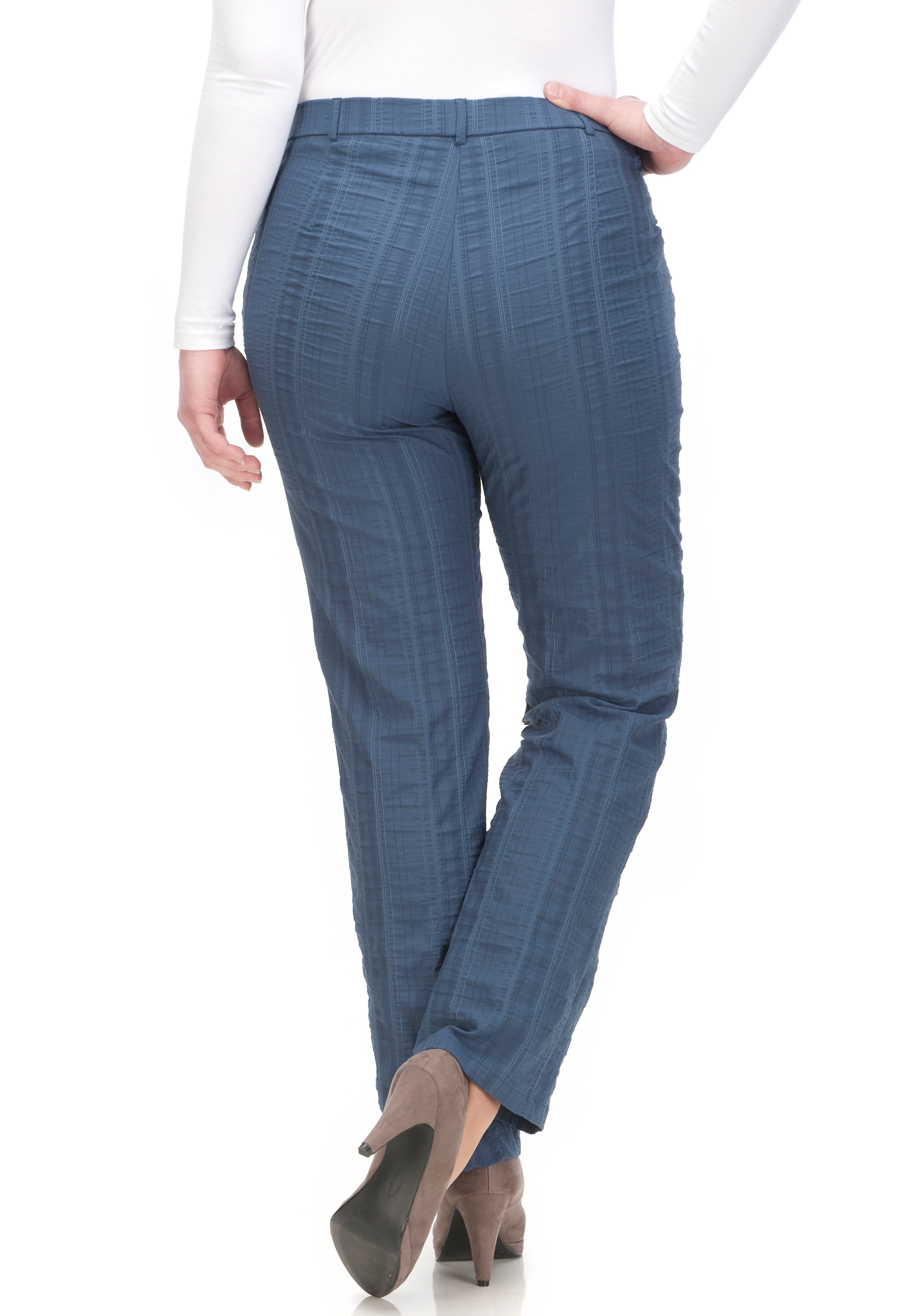 KjBRAND Stoffhose "Bea", Sommerhose optimale Passform in Quer-Stretch günstig online kaufen
