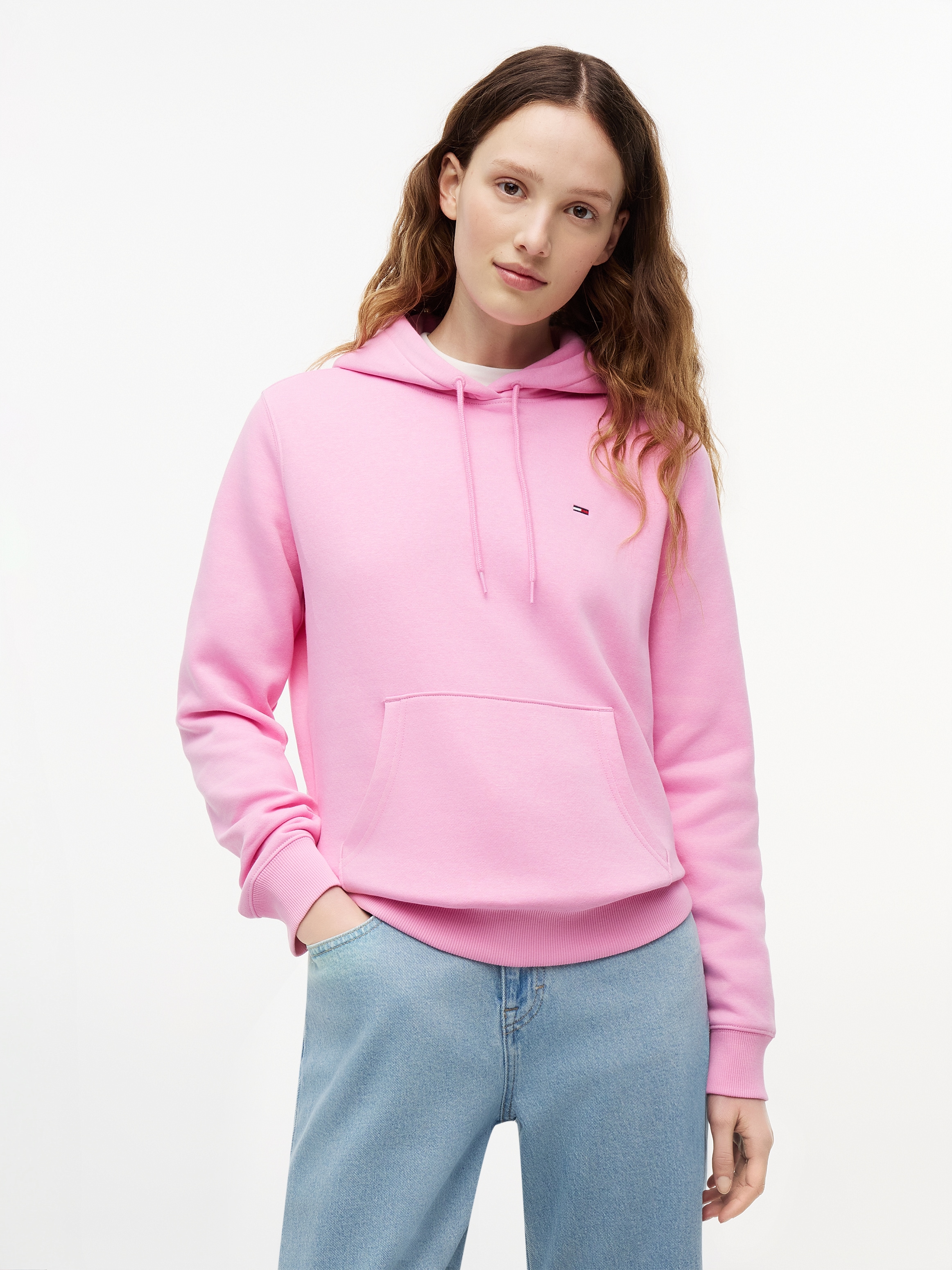 Tommy Jeans Kapuzensweatshirt "TJW REG S FLAG HOODIE", Baumwollmischung