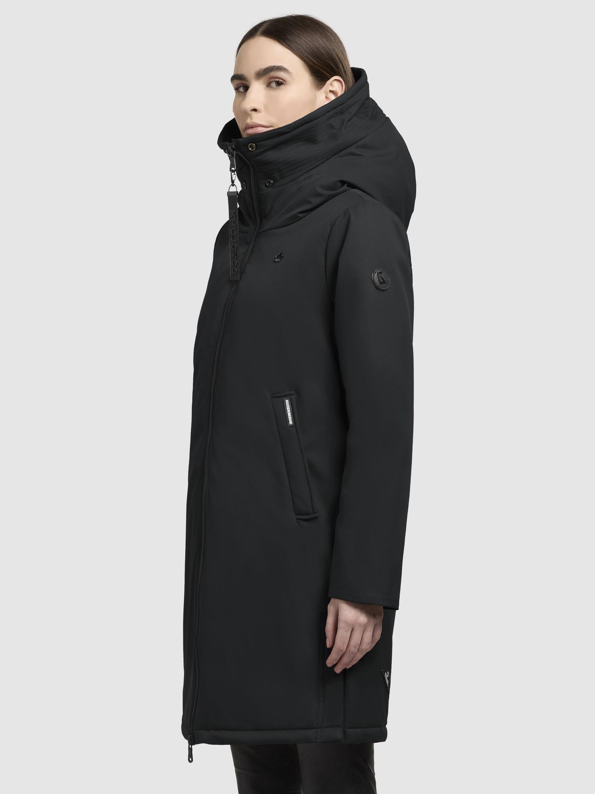 khujo Kurzmantel »Yaak3-YM«, urbaner Damen Parka mit gestepptem Innenfutter
