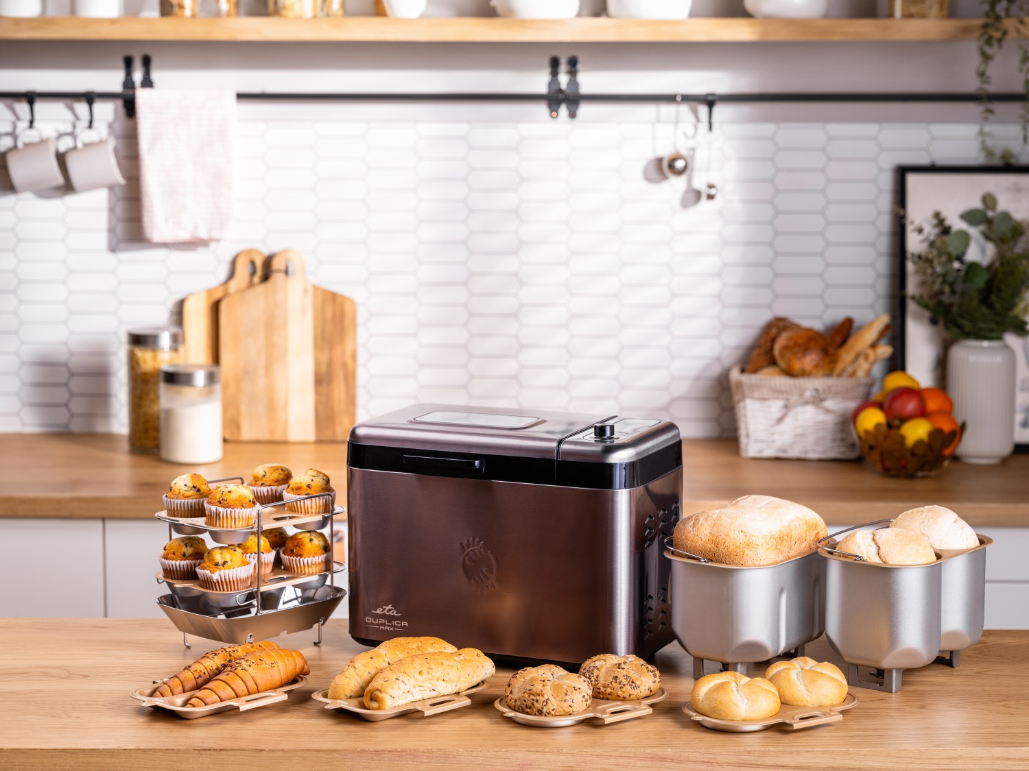 eta Brotbackautomat »Duplica II«, 24 Programme, 850 W