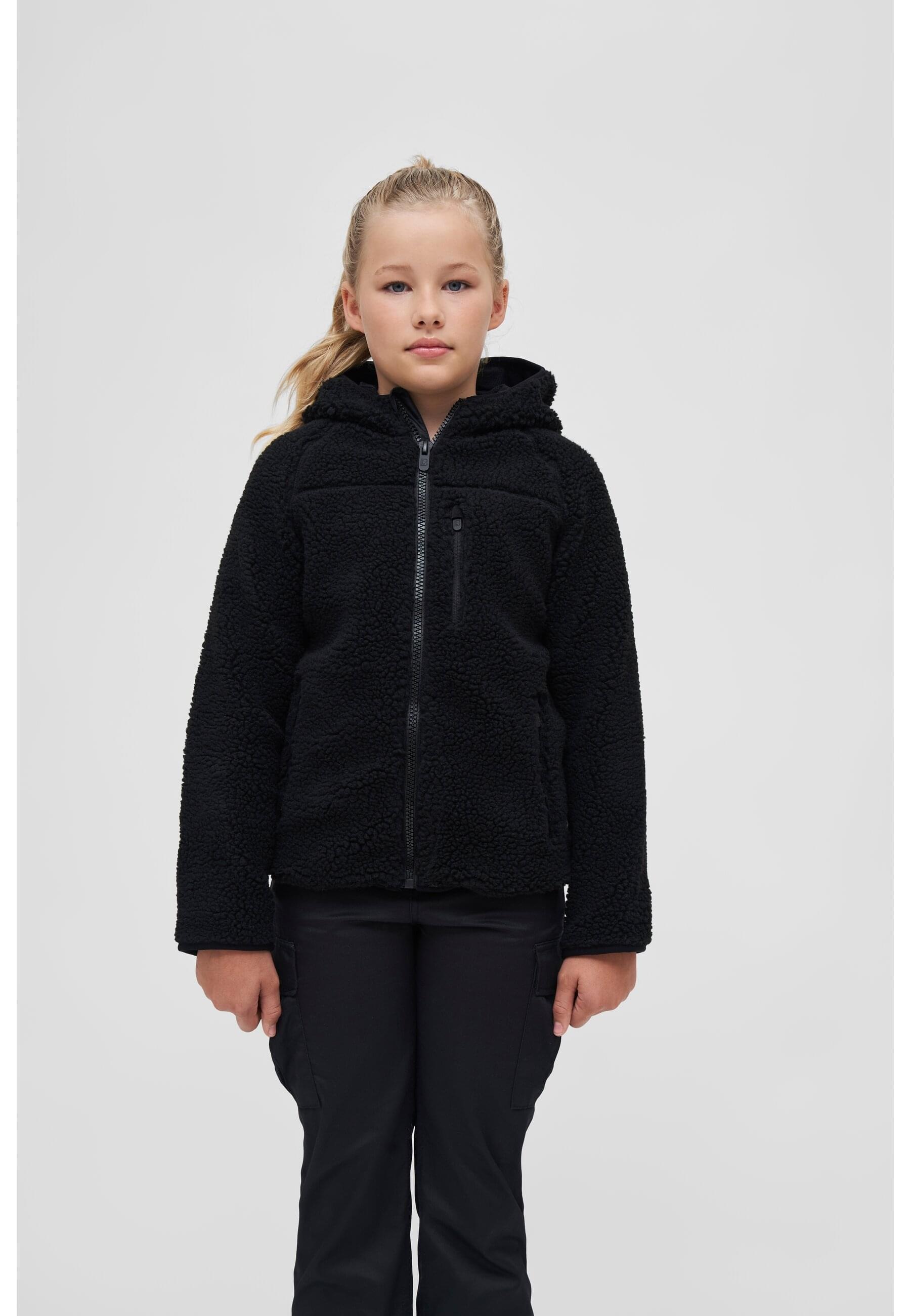 Brandit Allwetterjacke »Brandit Damen Kids Teddyfleecejacket Hood«, (1 St.), mit Kapuze