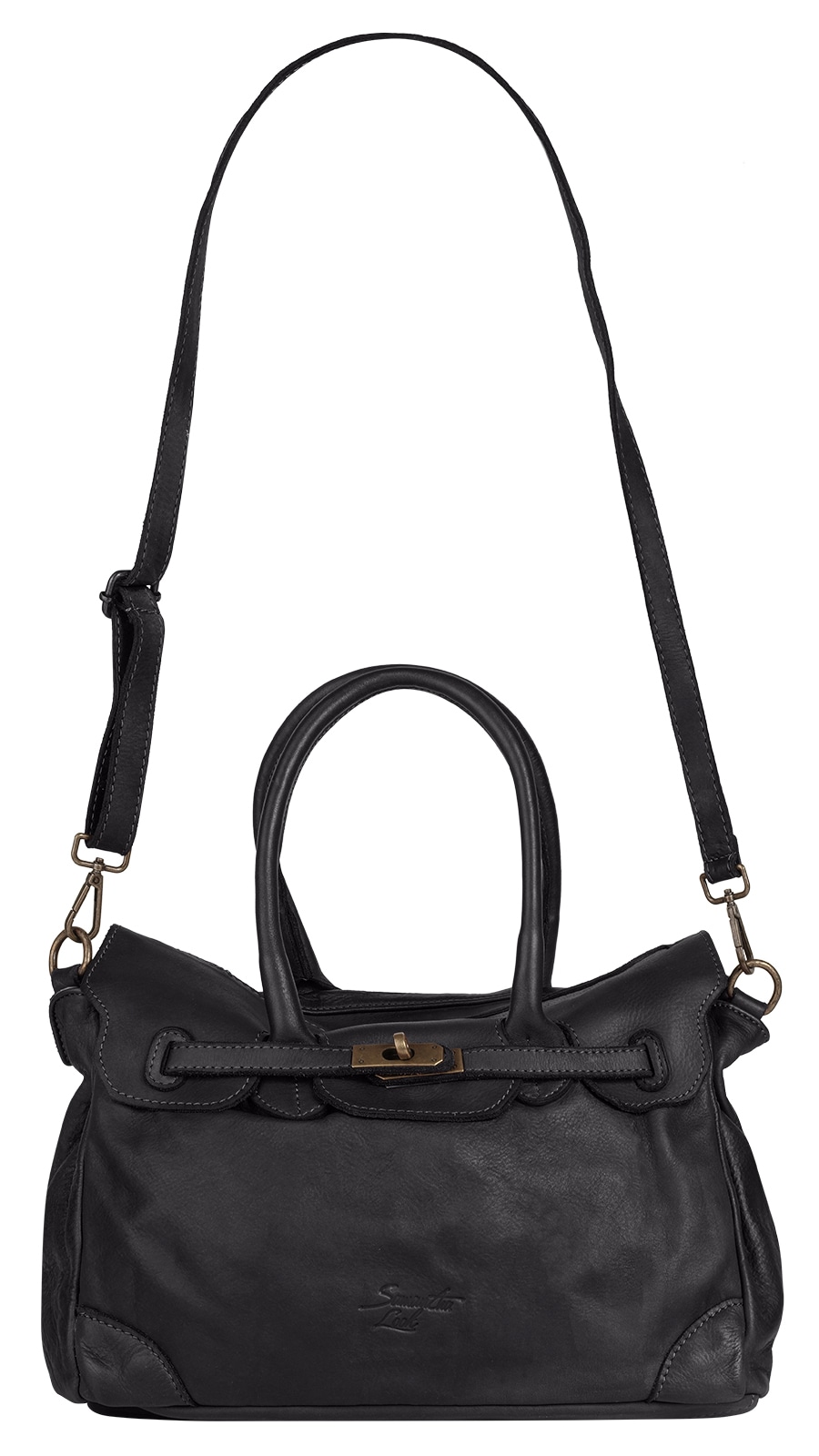 Samantha Look Shopper echt Leder, Made in Italy