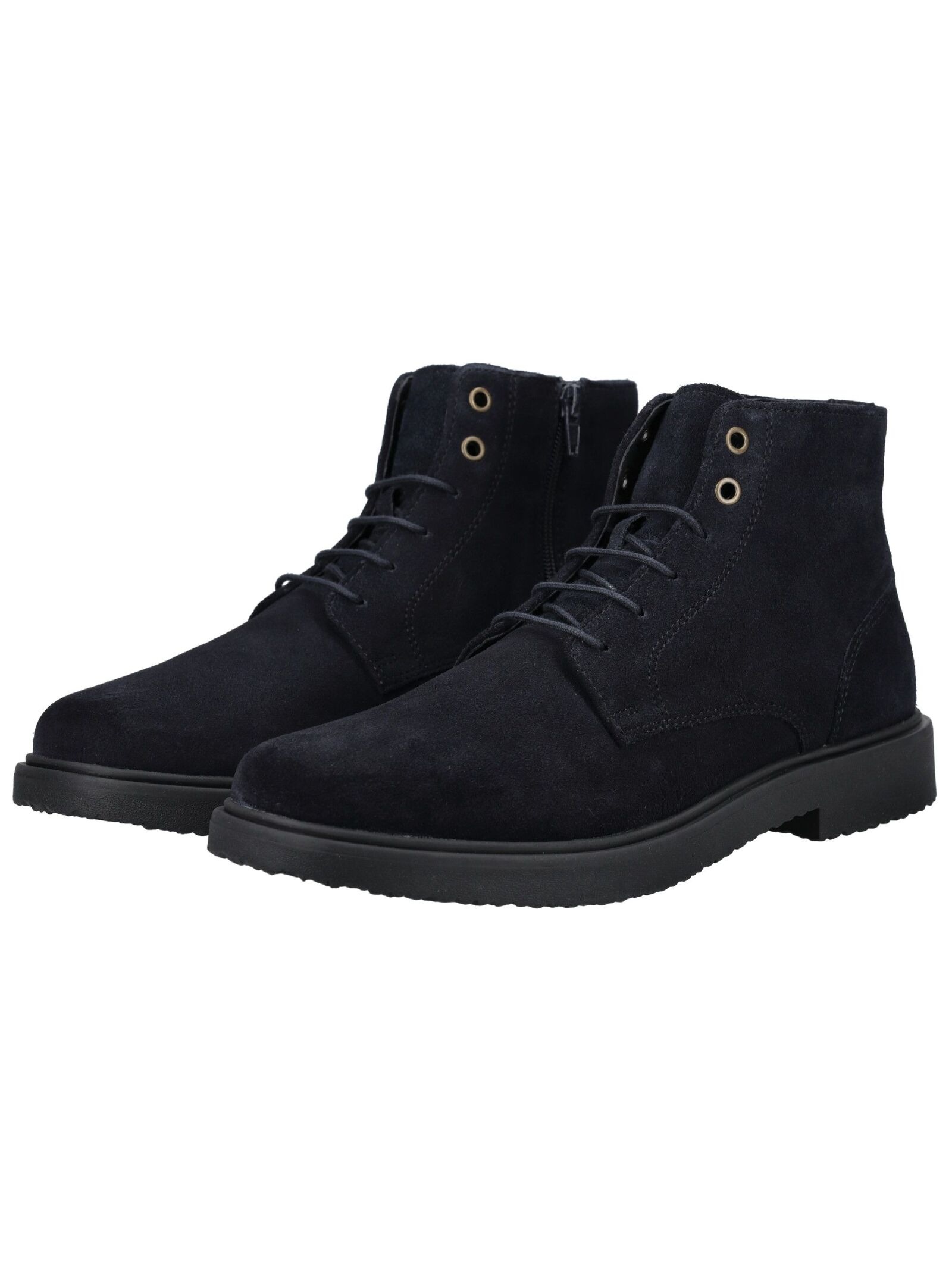 Geox Lace-up Ankle Boots Suede Blue Navy 46 3