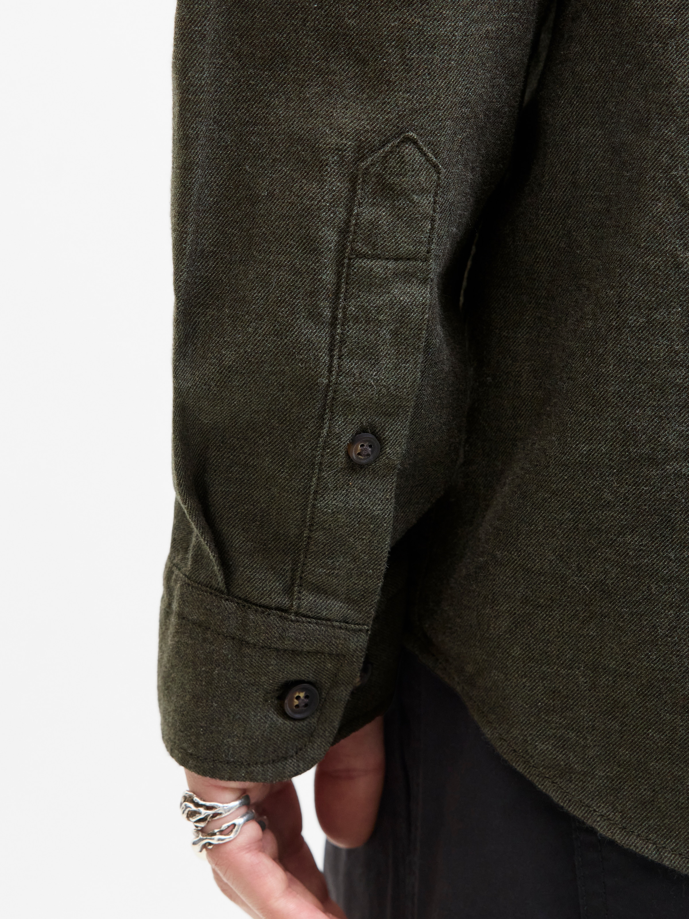 Jack & Jones Langarmhemd »JJEBAND MELANGE SHIRT L/S SN«