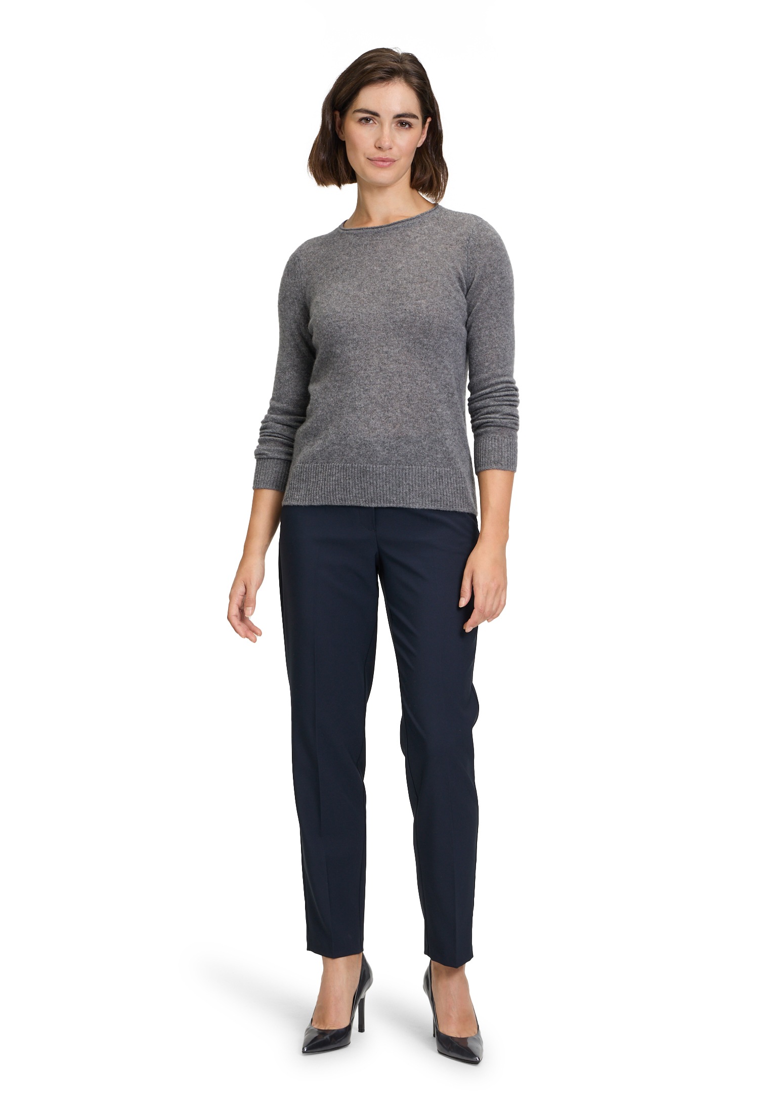 Betty Barclay Strickpullover »Betty Barclay Kaschmir-Pullover mit Rundhalsausschnitt«, (1 tlg.), Strick
