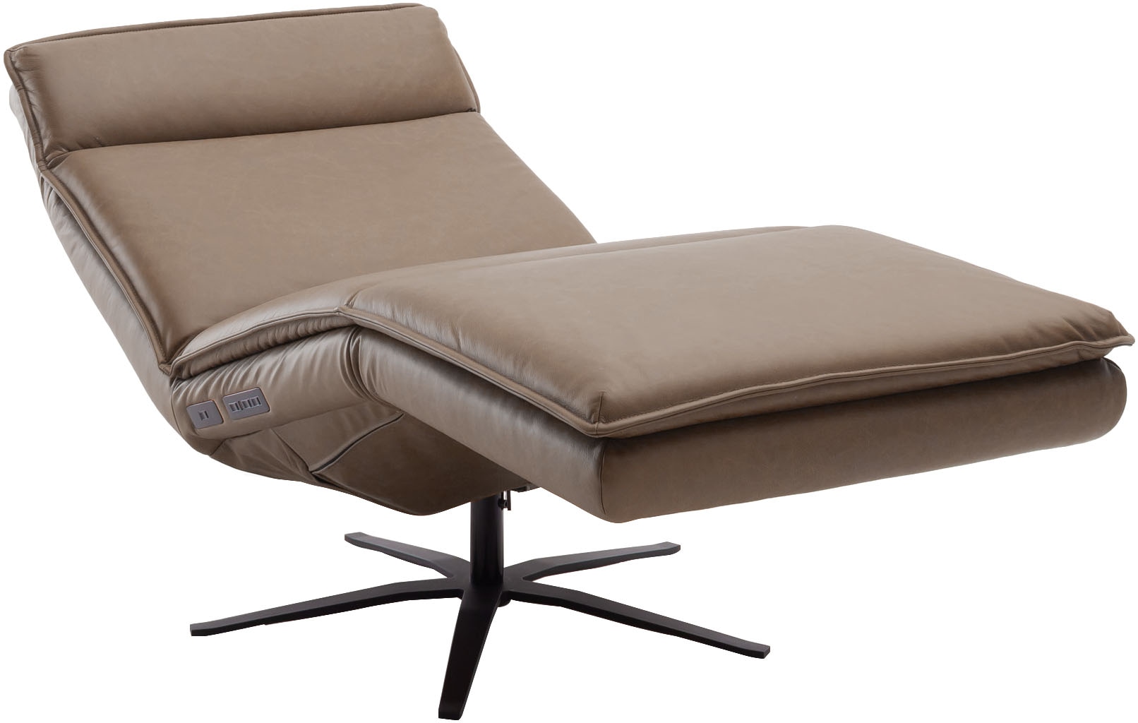 SCHÖNER WOHNEN-Kollektion Relaxsessel "Belize, Ergonomischer Liege-Luxus zum Entspannen" Herz-Waage-Position, motorische Verstellung & USB-Anschluss