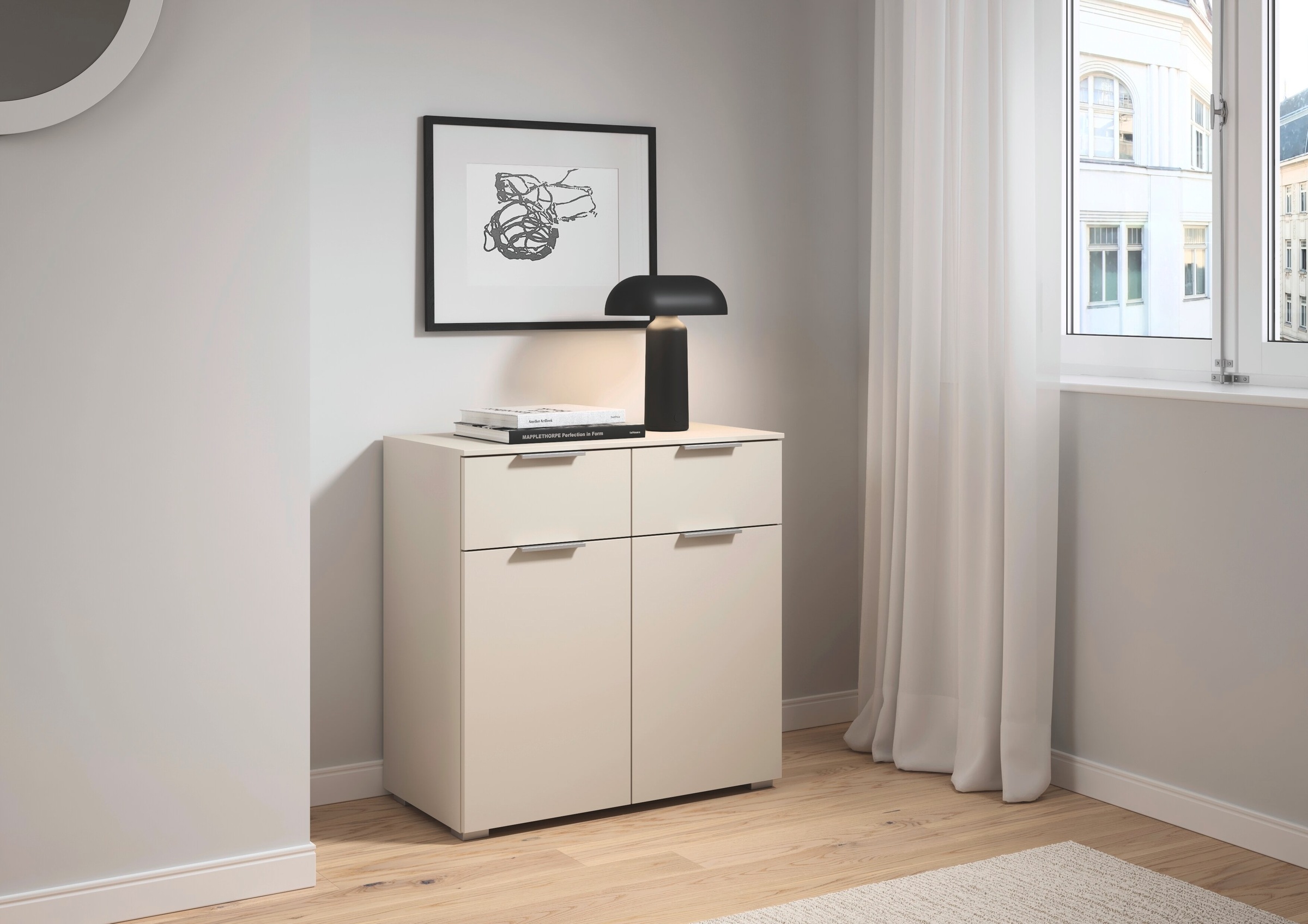 rauch Kombikommode "Sideboard Schubladenkommode CORTONA mit Dekor-Front" Br günstig online kaufen