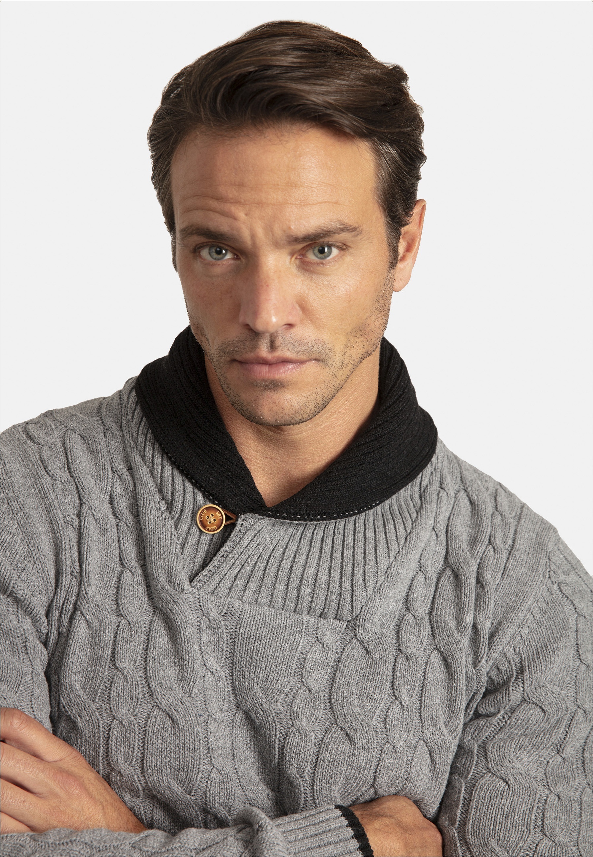 SIR RAYMOND TAILOR Strickpullover »Meribel«, im angesagten Grobstrick-Design