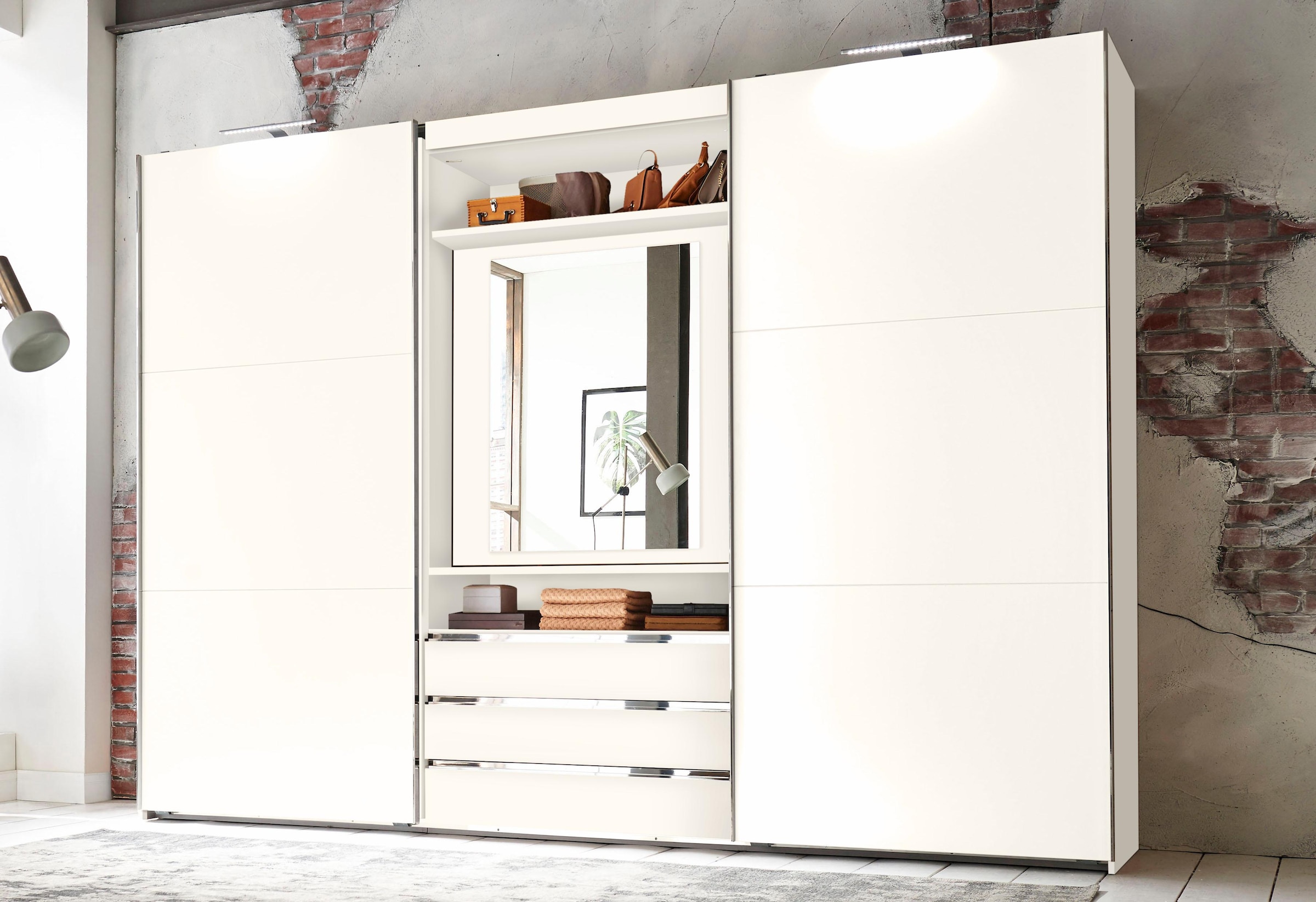 Fresh To Go Schwebetürenschrank bestellen mit Spiegeltür »Magic«, | drehbarer BAUR