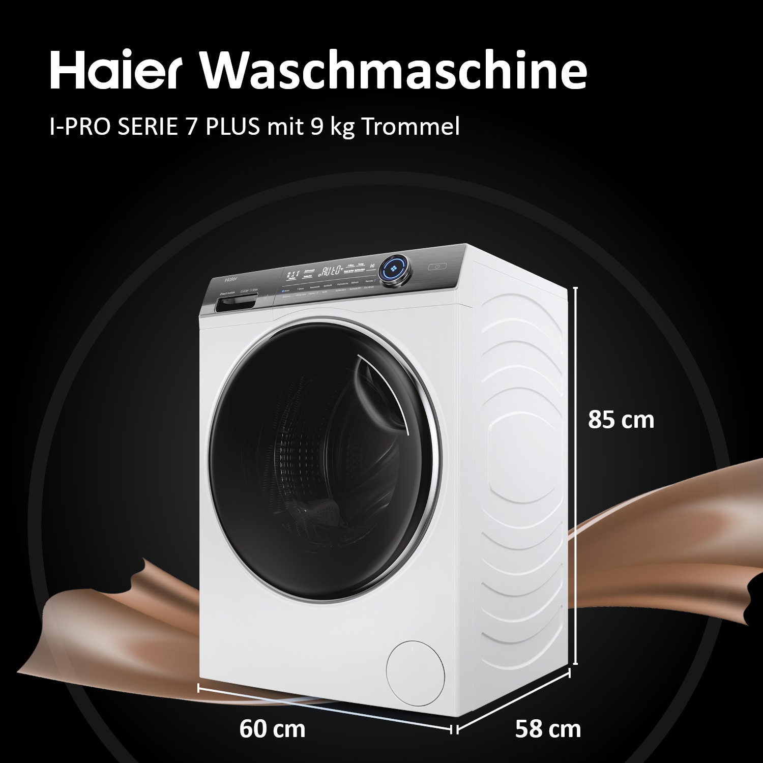 Haier Waschmaschine I-PRO SERIE 7 PLUS "HW90-BD14979EU1" 9 kg 1400 U/min Re günstig online kaufen