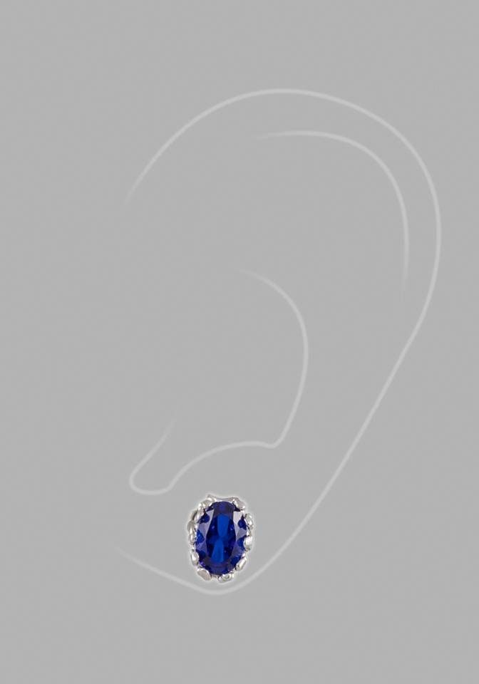 Firetti Paar Ohrstecker »Schmuck Geschenk Silber 925 Ohrschmuck Edelstein Spinell«, mit Spinell (synth.)