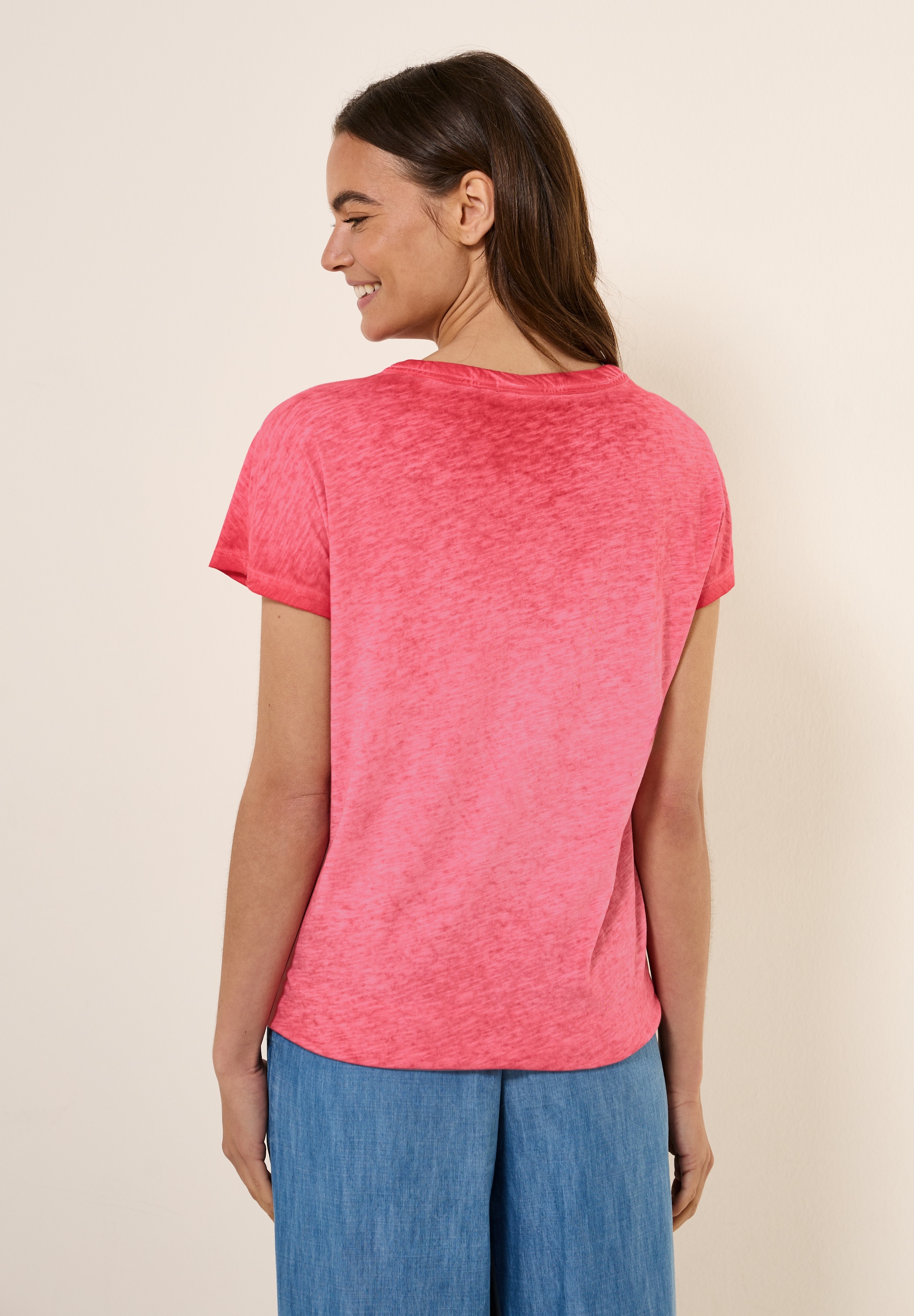Cecil V-Shirt, aus reiner Baumwolle