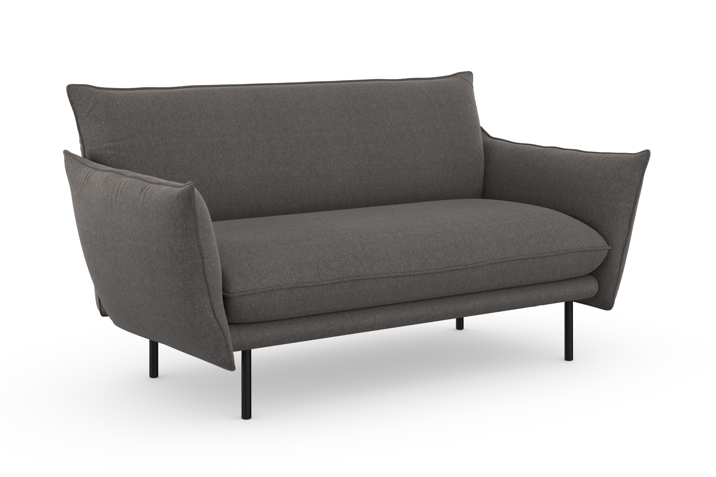 OTTO home 2-Sitzer "Stine" Besonderes Design durch Kissenoptik und Keder, b günstig online kaufen