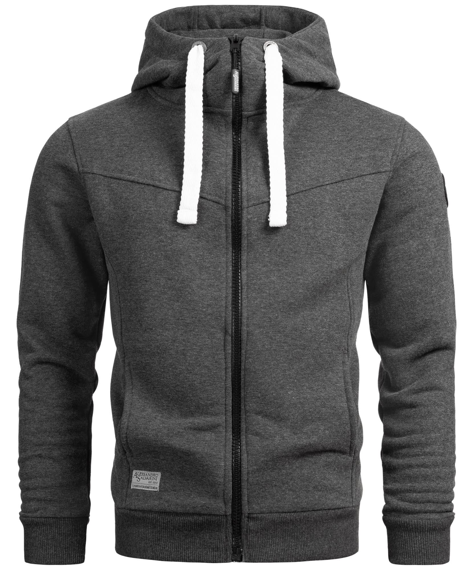 Alessandro Salvarini Kapuzensweatjacke »ASMeroiia«, mit großer Kapuze