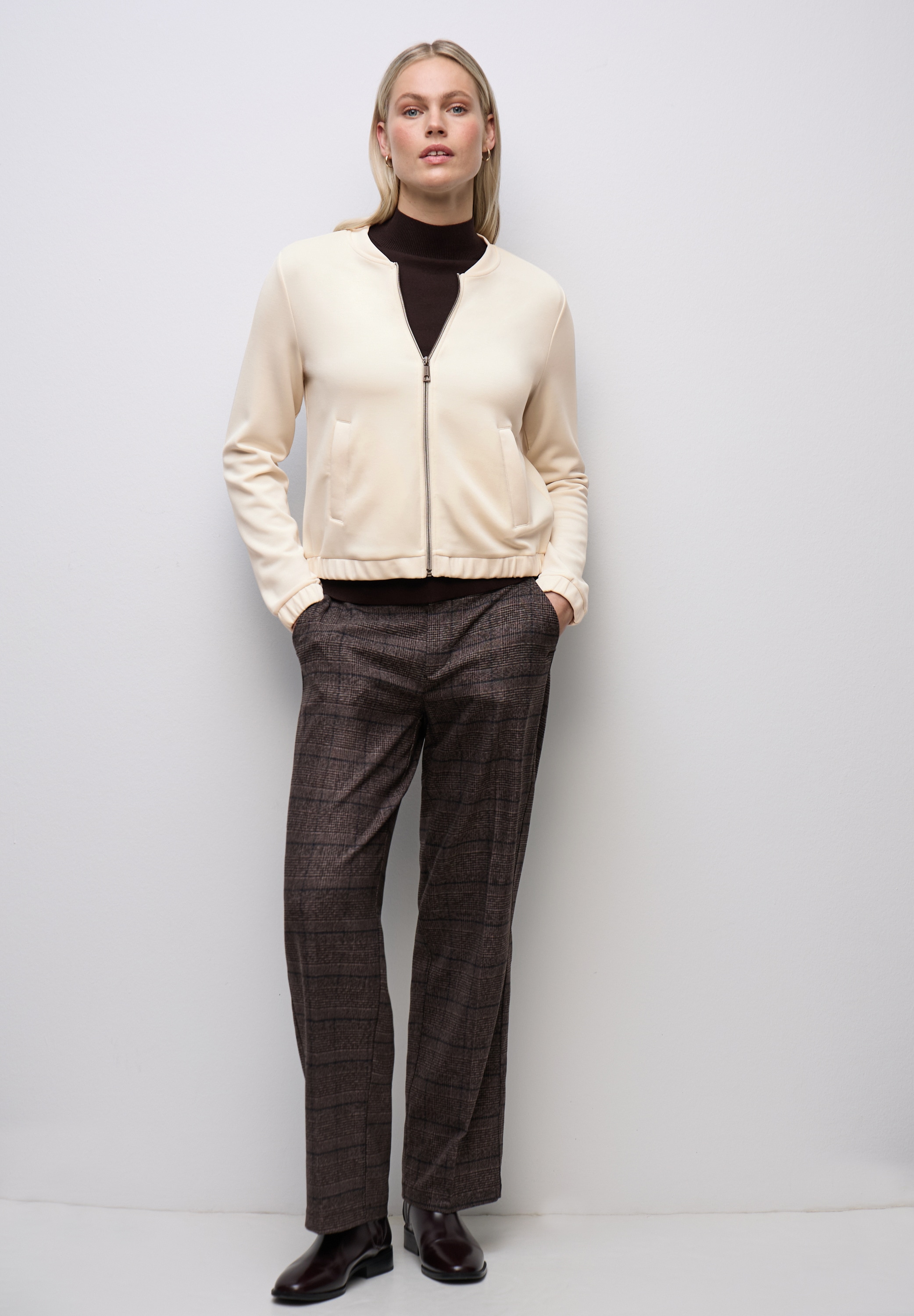 STREET ONE Cardigan im Silk Look