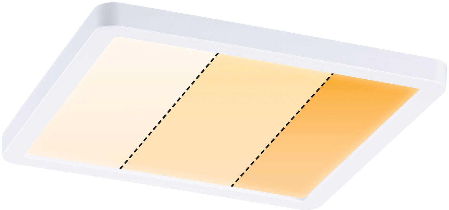 Paulmann LED Bad-Einbauleuchte »Areo«, Schutzart IP44, WarmDim-Stepschaltung, Gr. 17,5 x 17,5 cm, inkl. LED Leuchtmittel