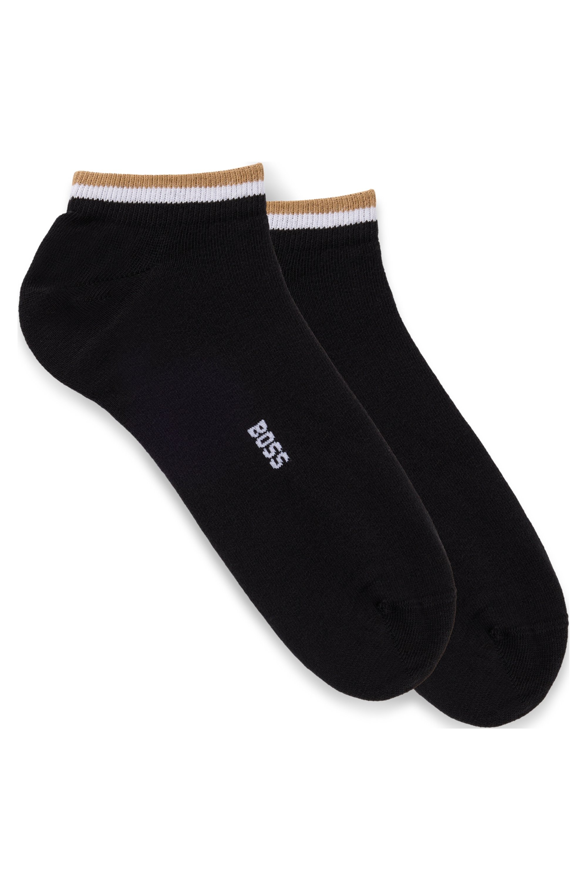 BOSS Sneakersocken "2P AS Uni stripe CC", (Packung, 2er), mit geringeltem A günstig online kaufen
