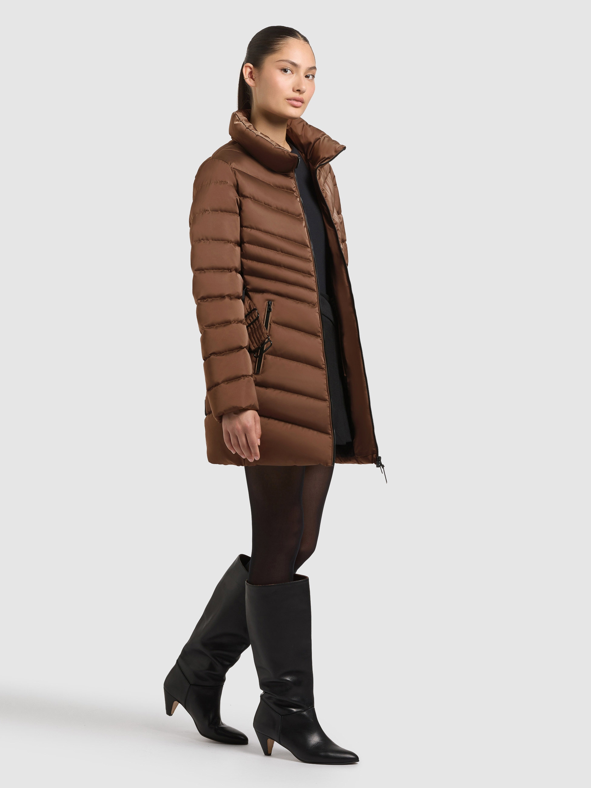 khujo Steppjacke »KINA« mit Kapuze