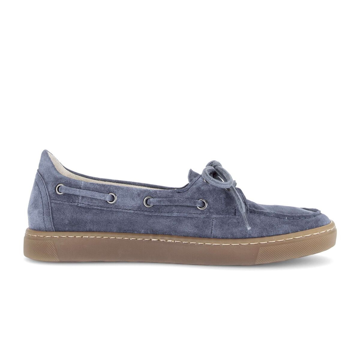 Mokassin GABOR "Mokassin", Damen, Gr. 38, blau, Schuhe Mokassin 8