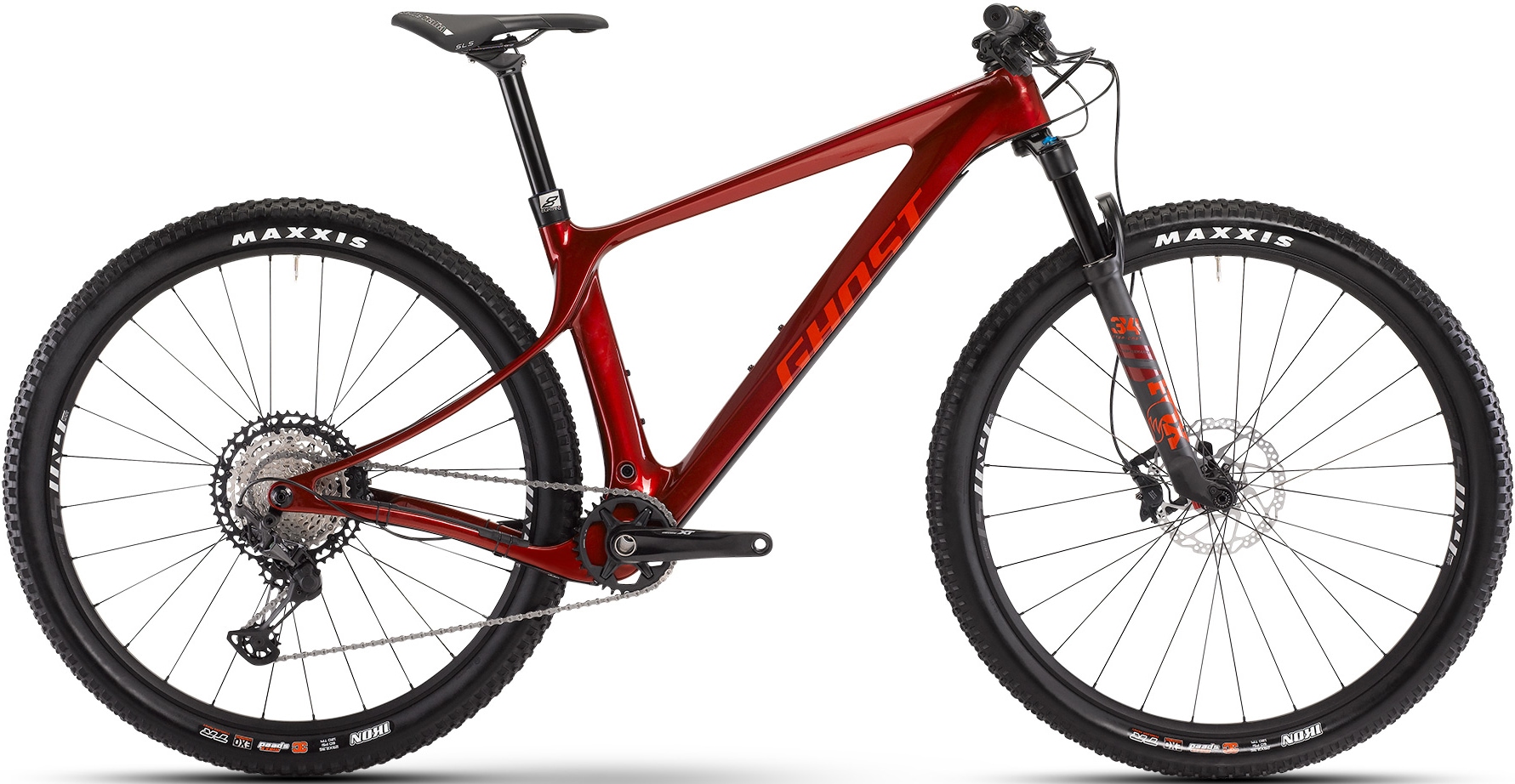 Ghost Mountainbike »Lector SF LC Advanced«, 12 Gang, Shimano, XT Schaltwerk, Kettenschaltung