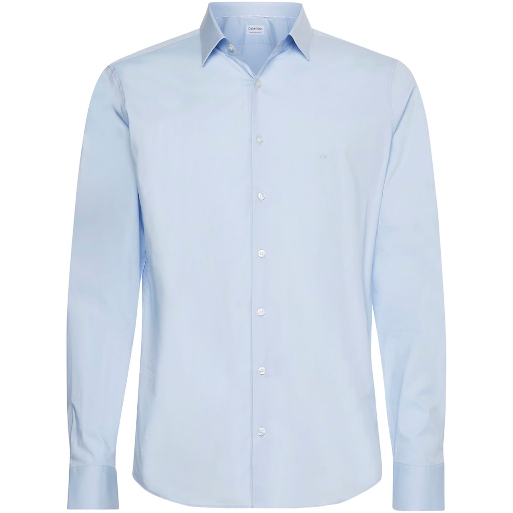 Calvin Klein Businesshemd »POPLIN STRETCH SLIM SHIRT«