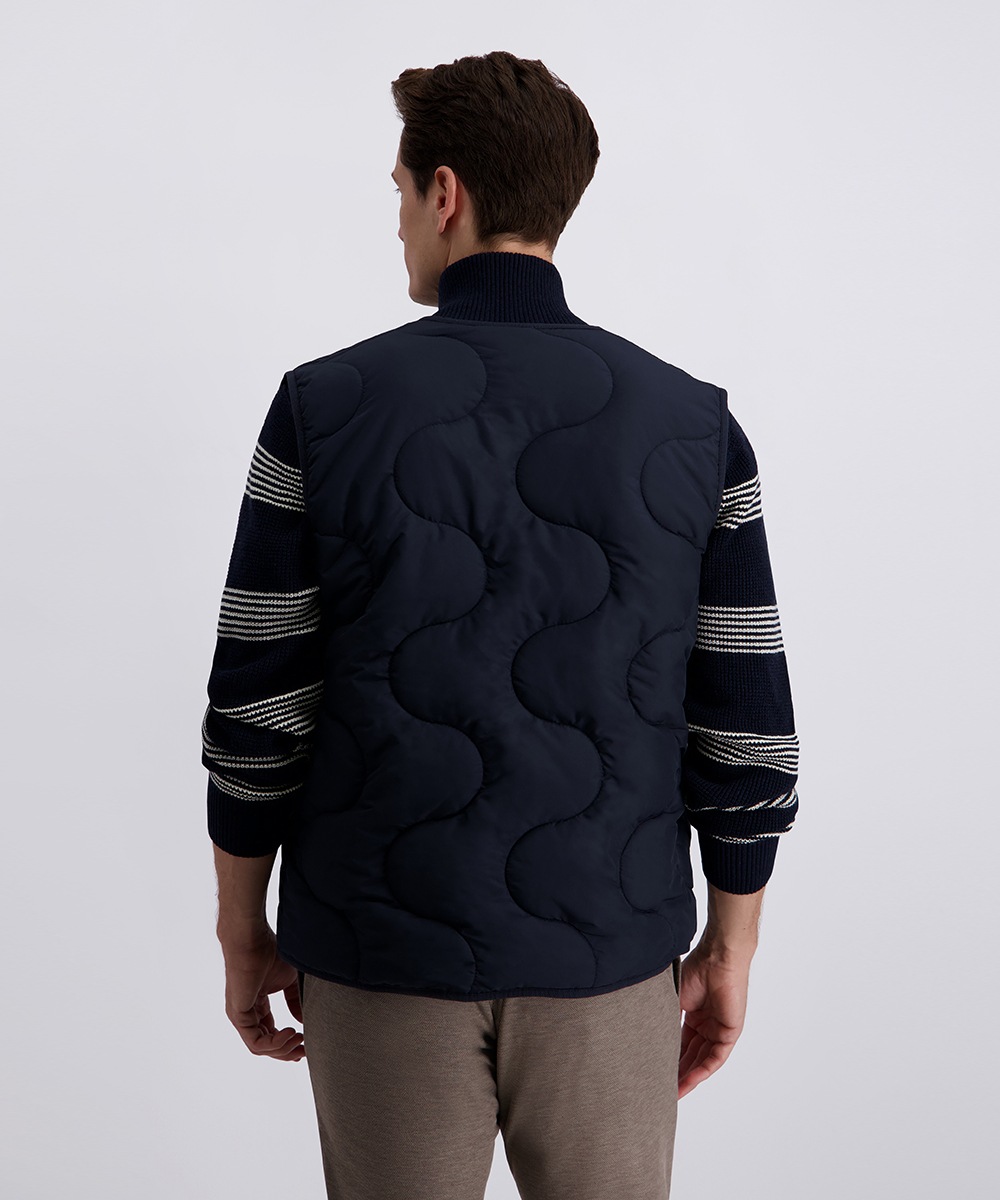 Pierre Cardin Steppweste in bequemer Weite günstig online kaufen