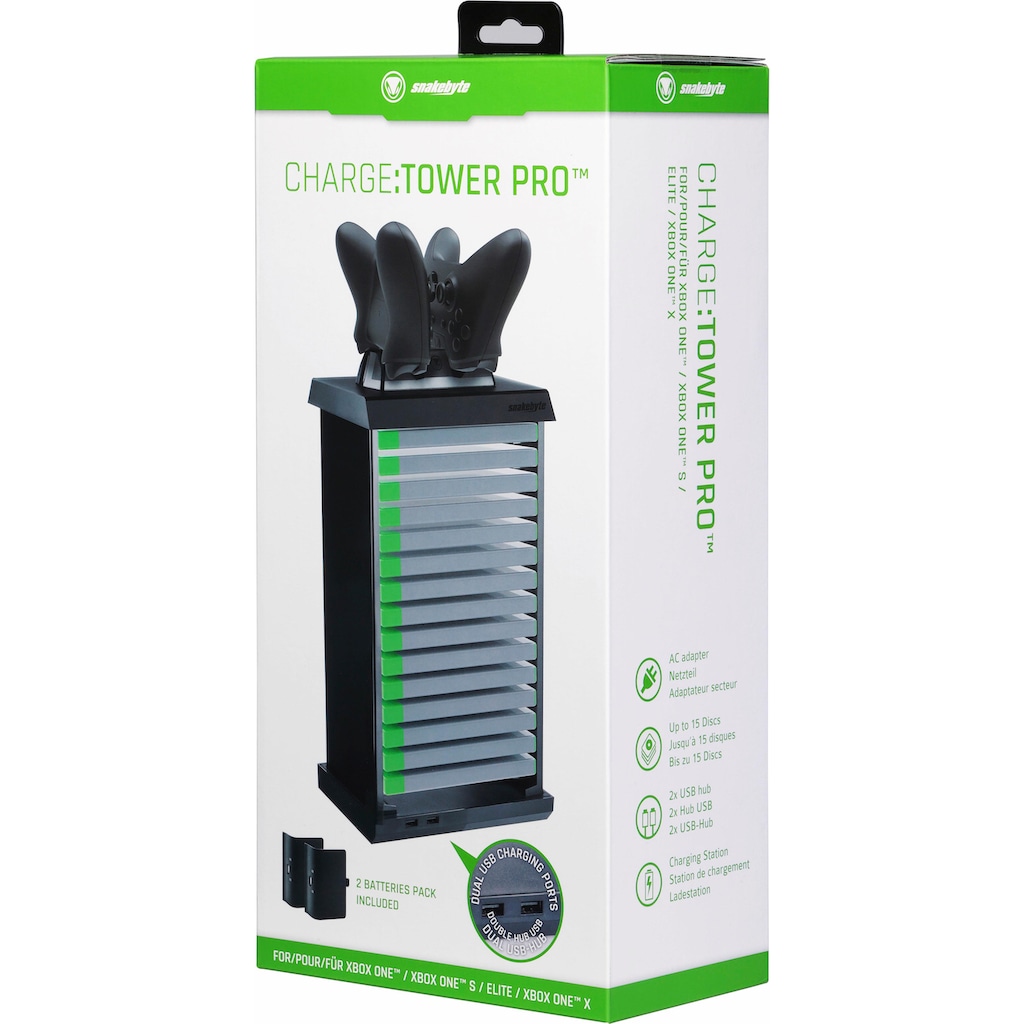 Snakebyte USB-Ladegerät »Snakebyte Xbox One Charge:Tower Pro«