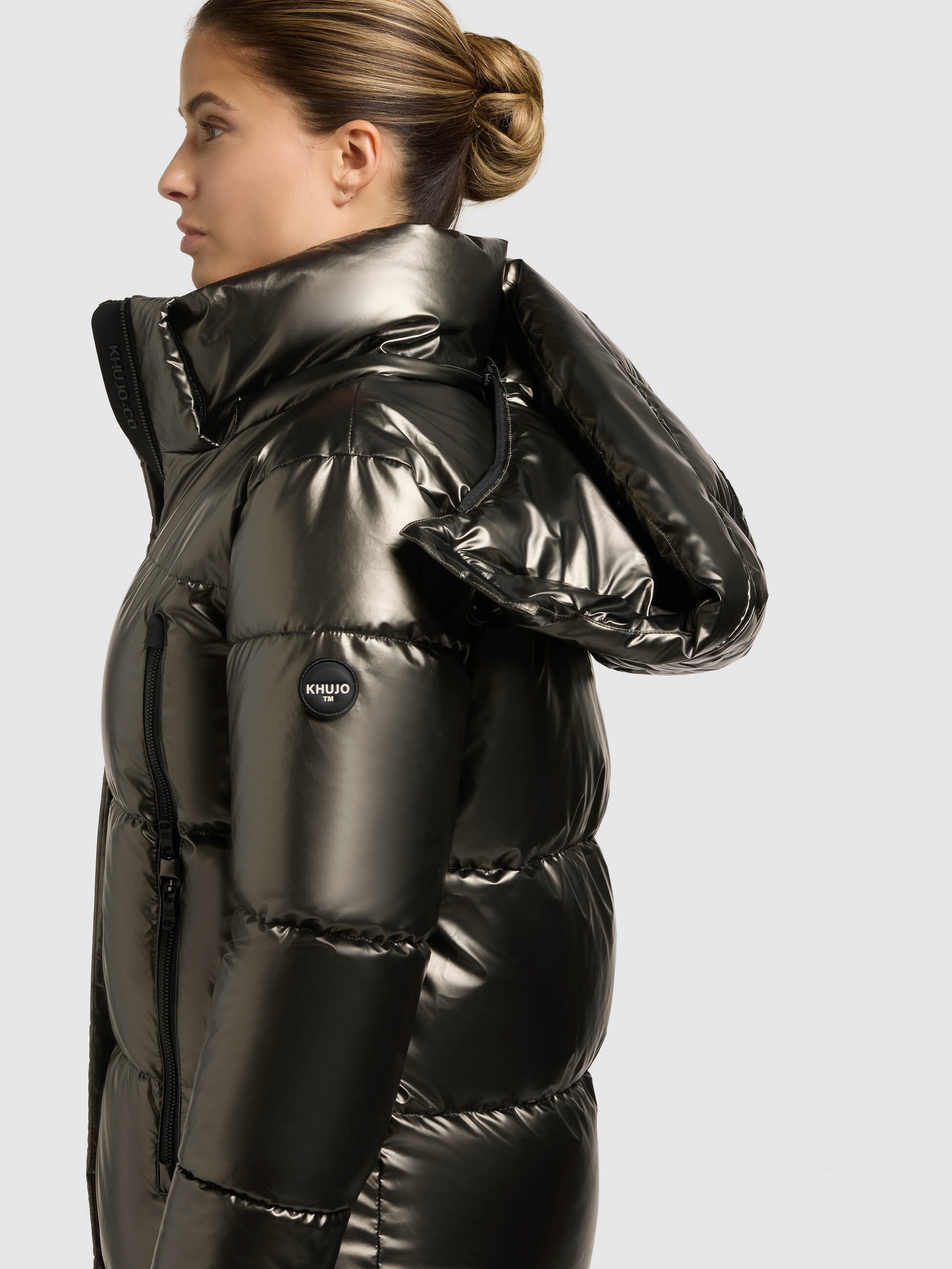 khujo Steppmantel »RUBINA2 SHINY«