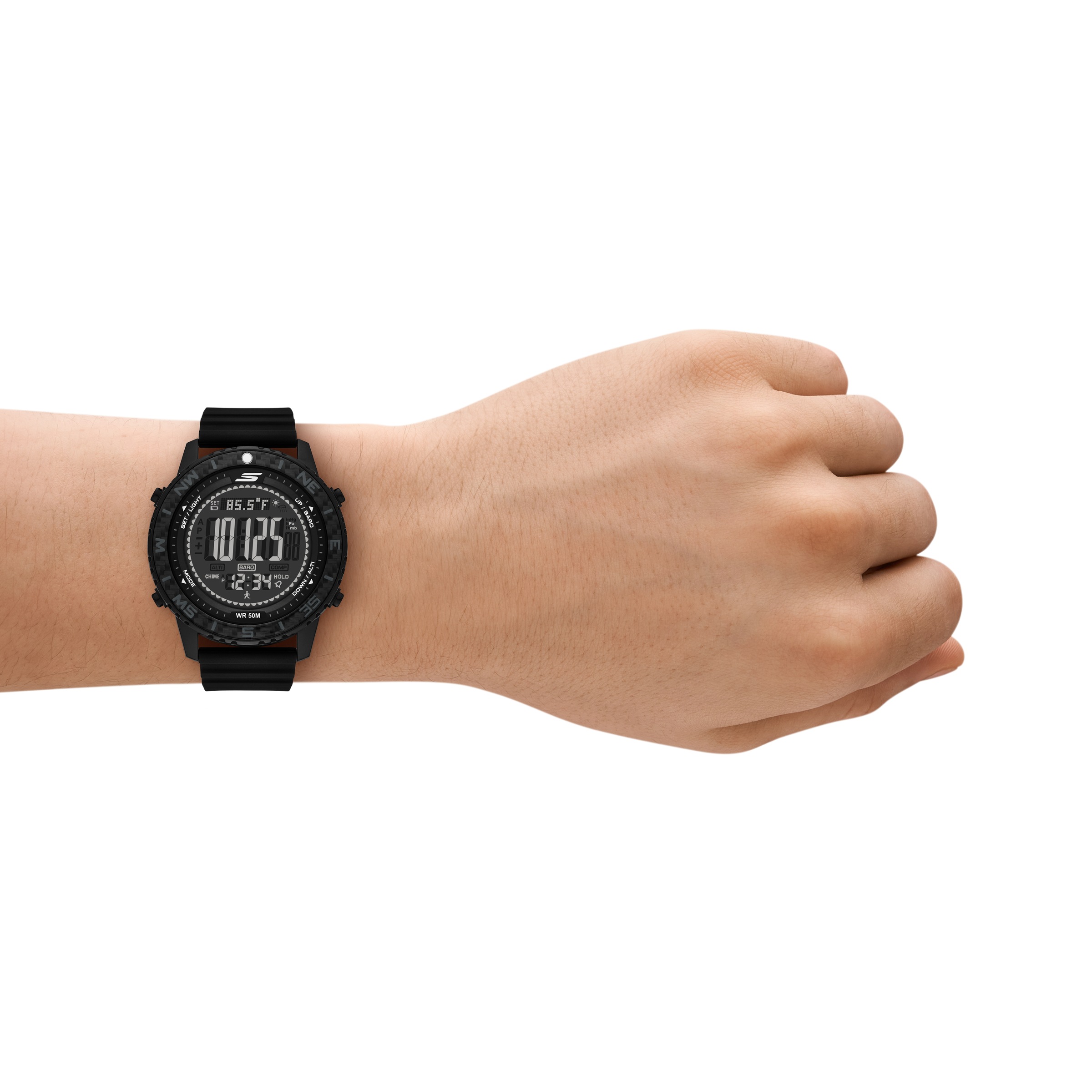 Skechers Chronograph »Adventure Sport« Quarzuhr, Armbanduhr, Herrenuhr, Silikonarmband, digital, Tag