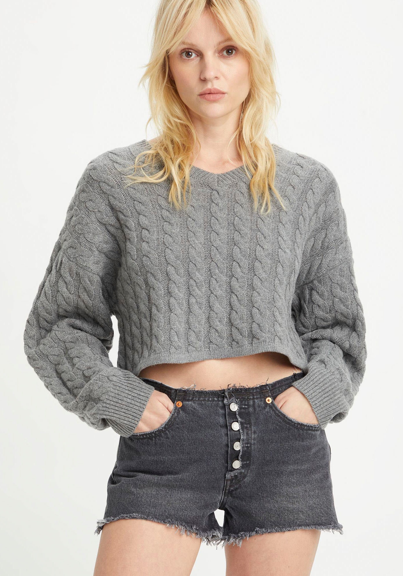 Levi's ® Wollpullover »RAE CROPPED SWEATER« s...