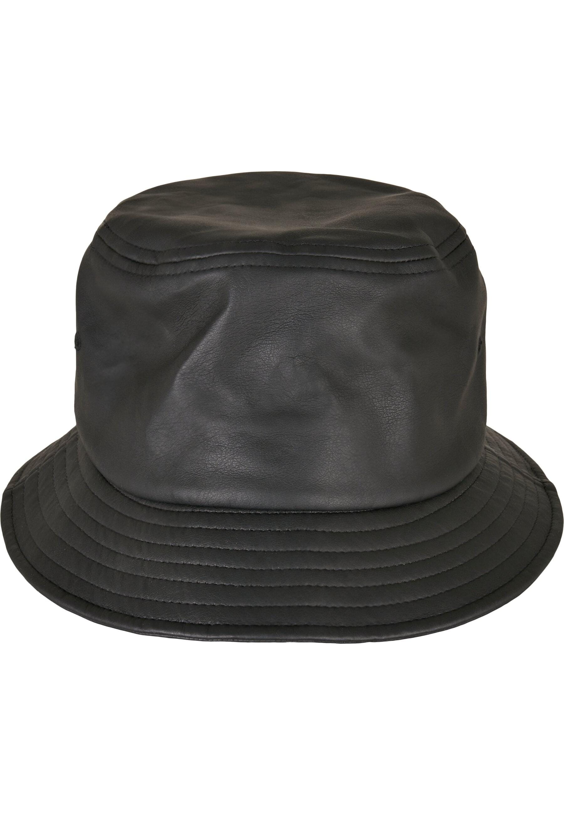 Flexfit Flex Cap "Flexfit Bucket Hat Imitation Leather Bucket Hat" günstig online kaufen