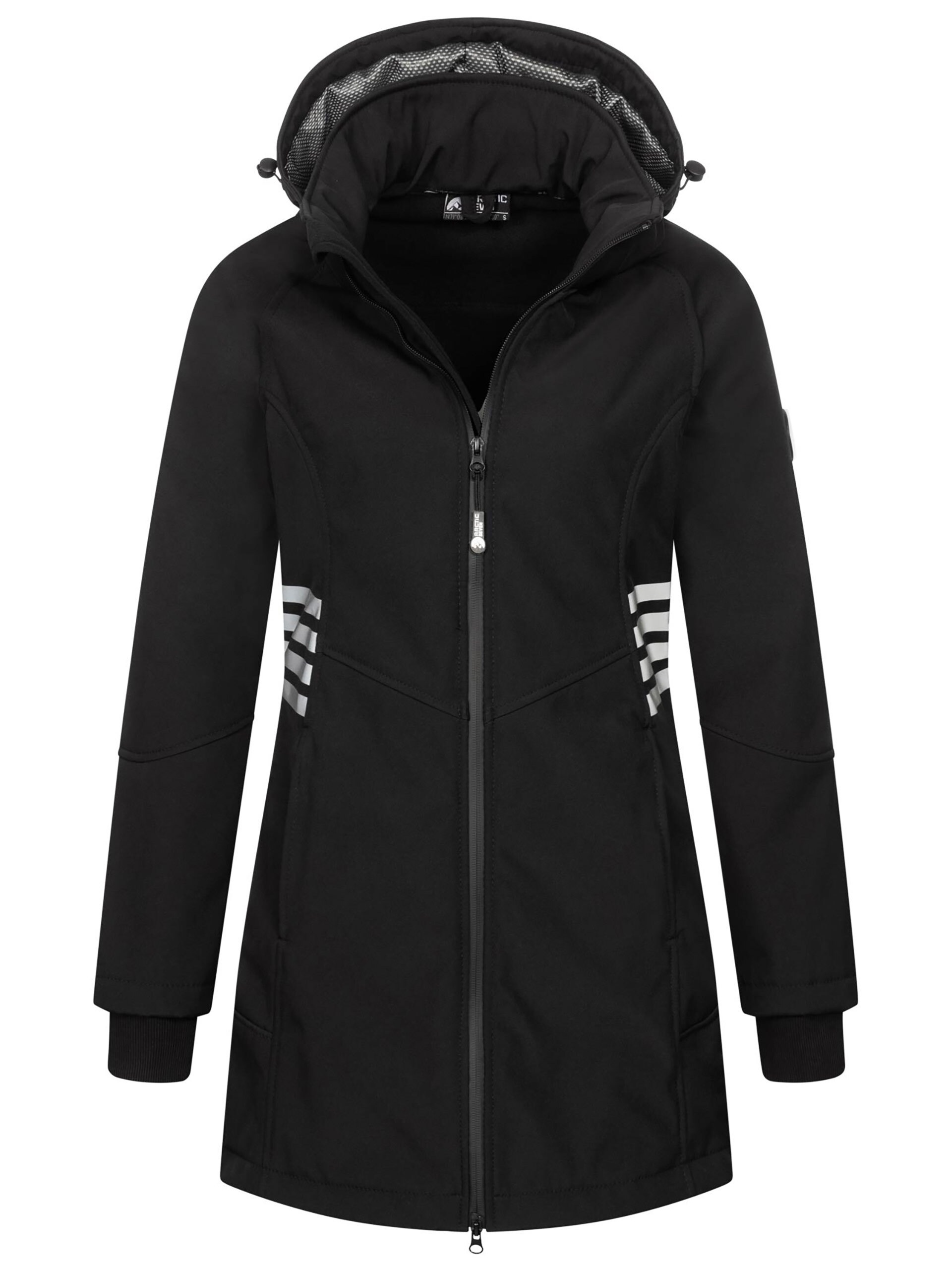 Arctic Seven Softshelljacke "ASGiuliana", mit abnehmbarer Kapuze