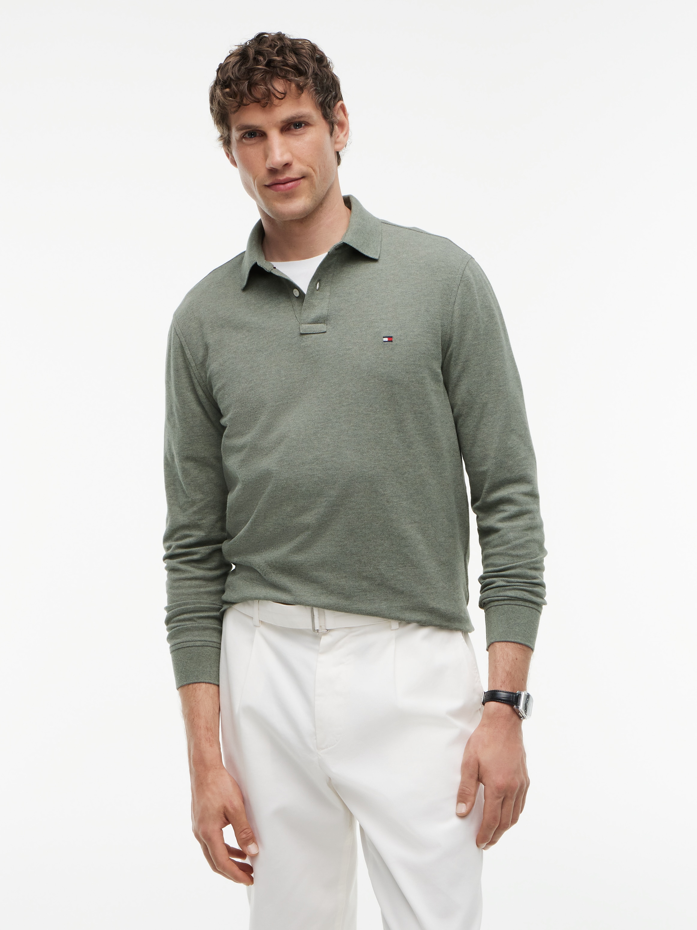 Tommy Hilfiger Langarm-Poloshirt "1985 REGULAR LS POLO"