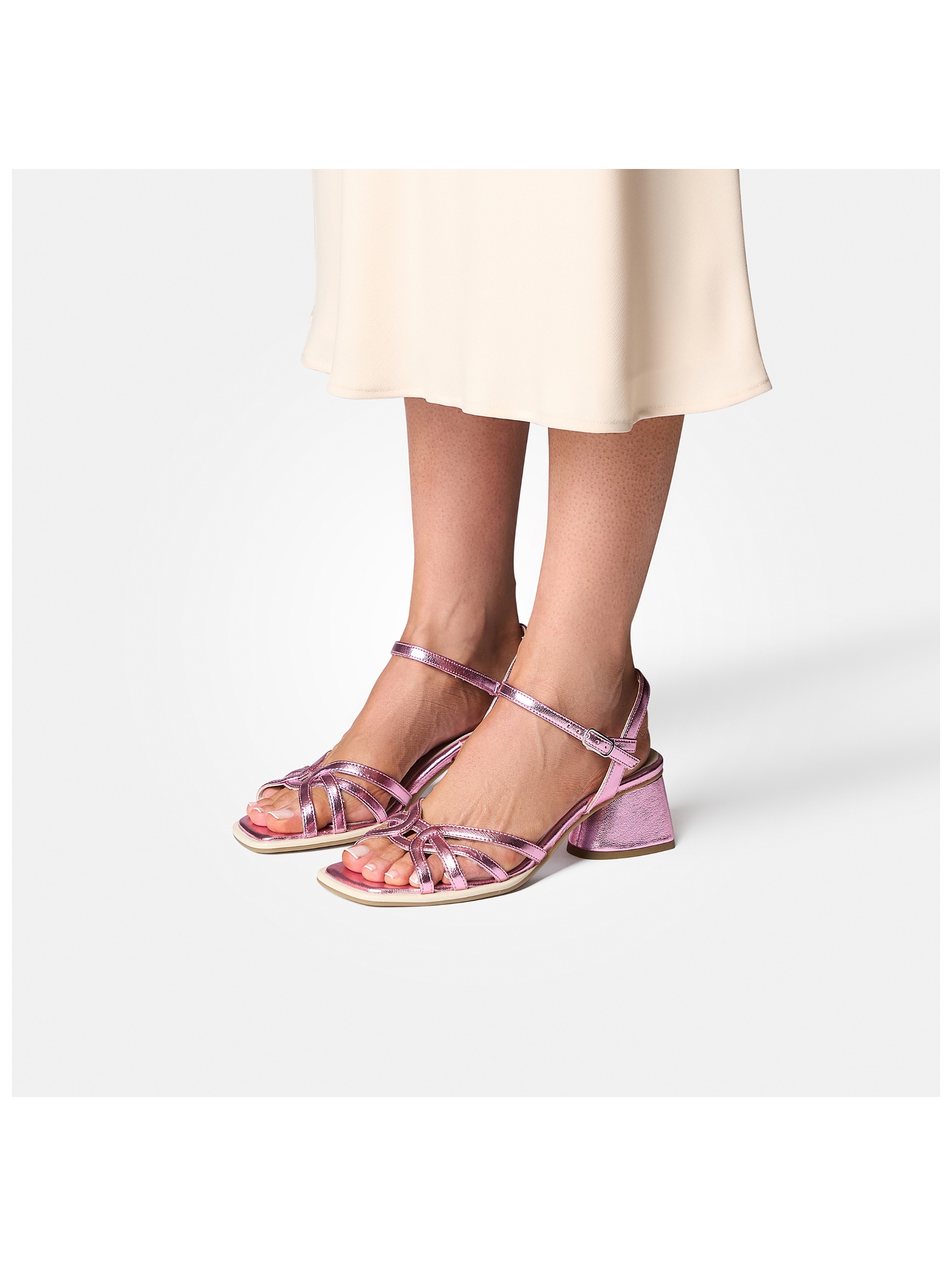 Paul Green Riemchensandale »Paul Green Sandalen Lederimitat«