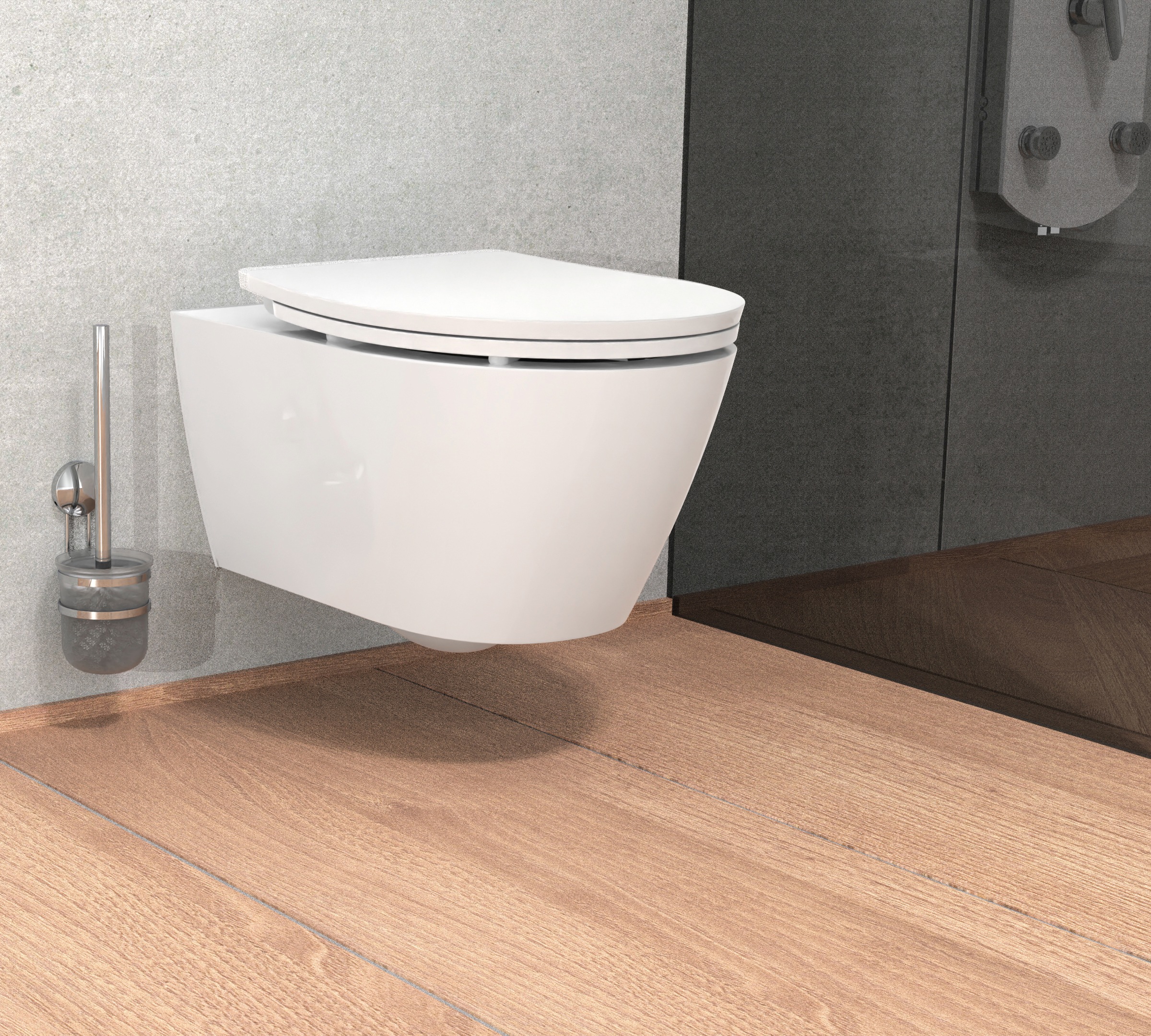 Eisl WC-Reinigungsbürste 1 Stk. aus Edelstahl Edelstahl, Toilettenbürstenha günstig online kaufen