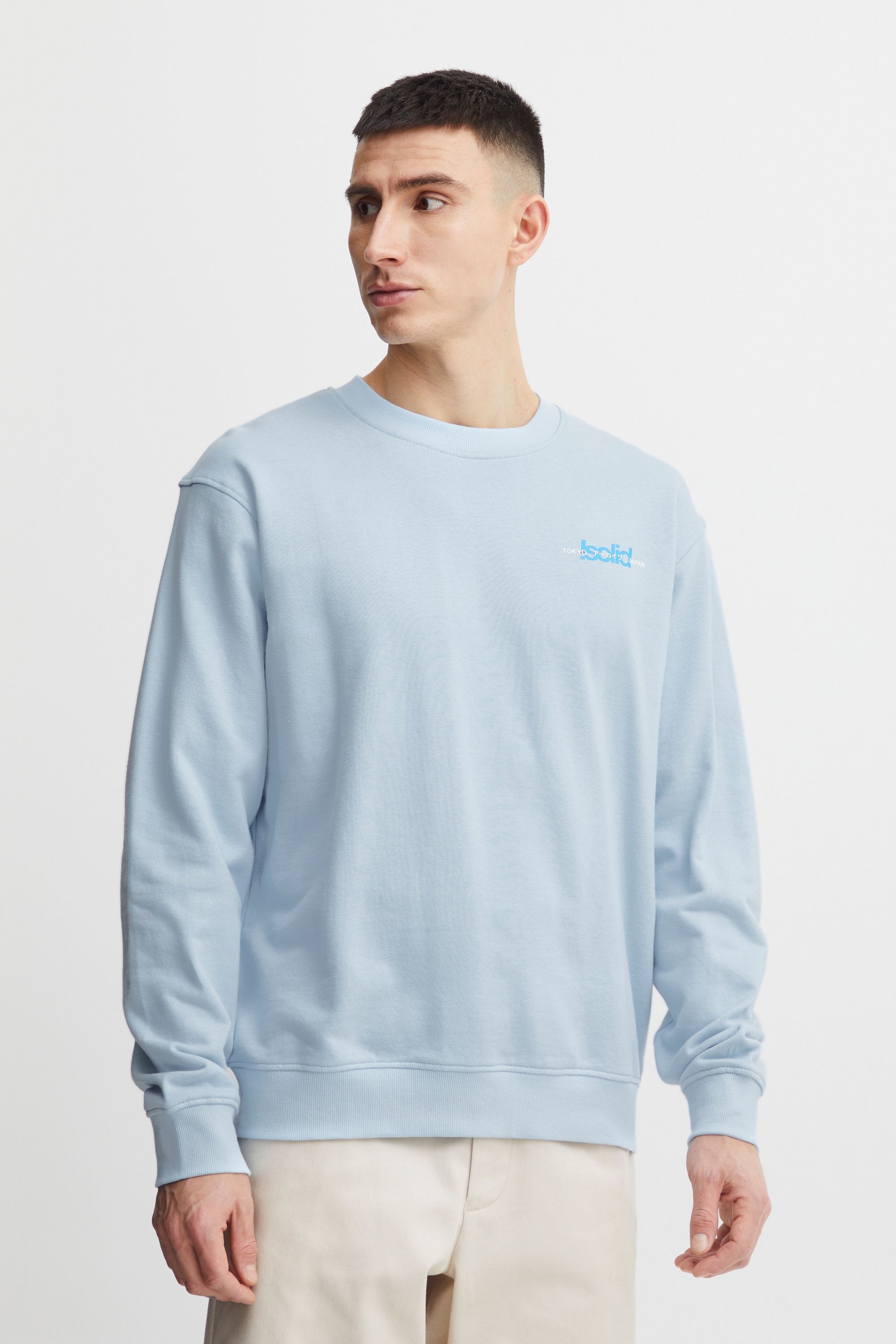 Thumbnail - Solid Longpullover "Sweatshirt SDEmanuel"