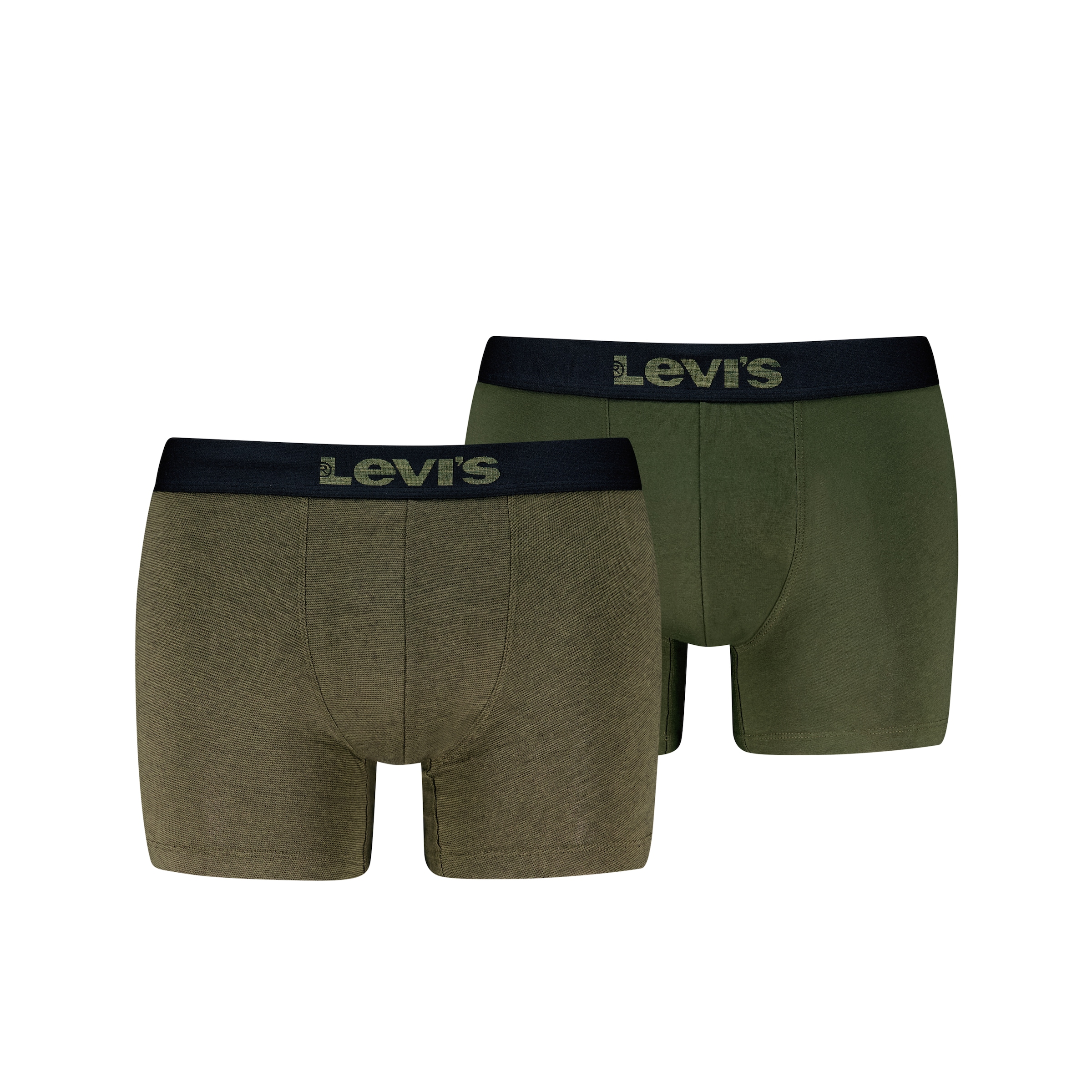 Levis Herren Khaki Boxer Baumwoll-Stretch Ohne Eingriff von Baur