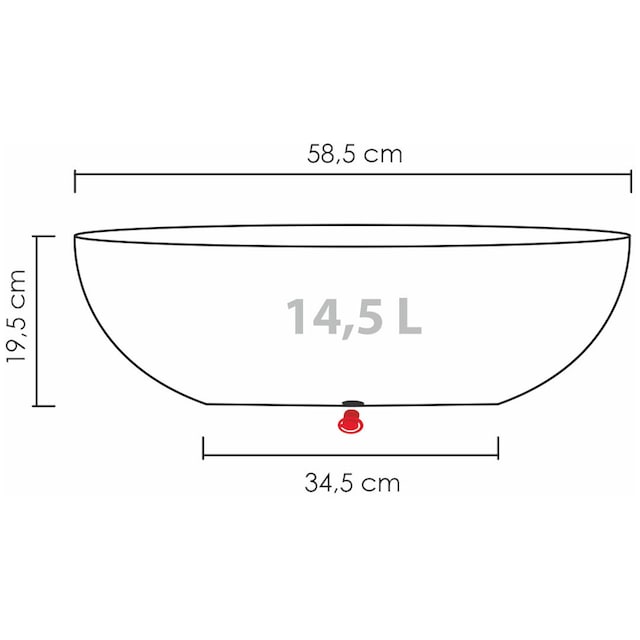 Scheurich Blumentopf »60/298 BARCEO JARDINIERE« kaufen | BAUR