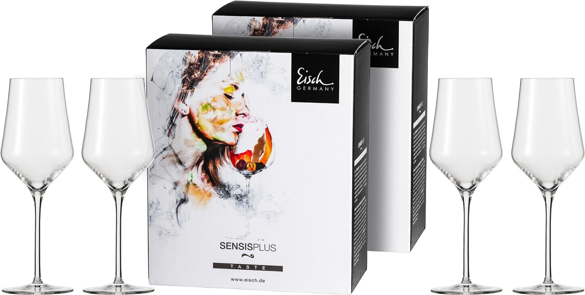 Eisch Weißweinglas »Sky SensisPlus«, (Set, 4 tlg.), bleifrei, 380 ml, 4-teilig