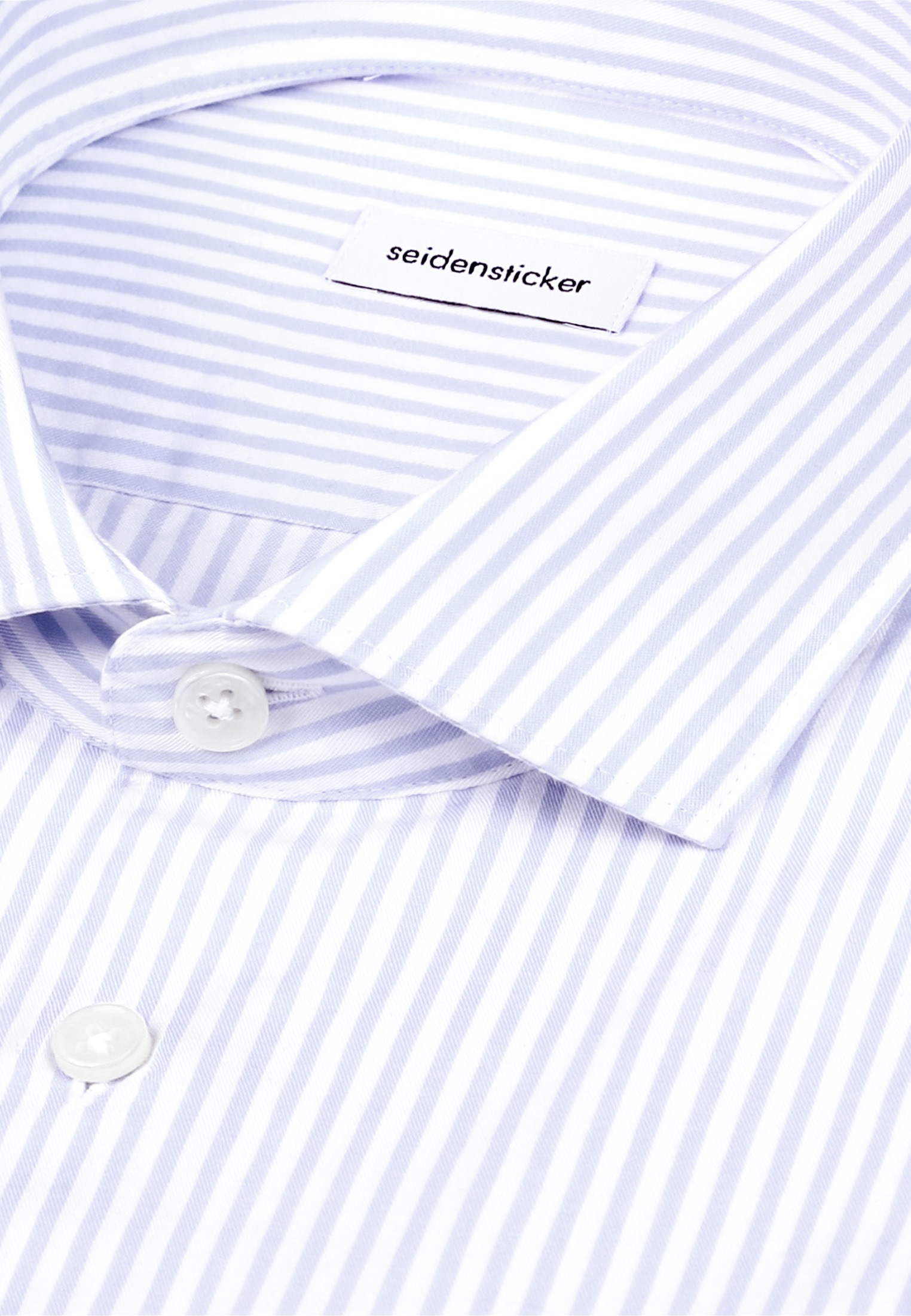 seidensticker Businesshemd Slim 1/1 Kentkragen Gestreift
